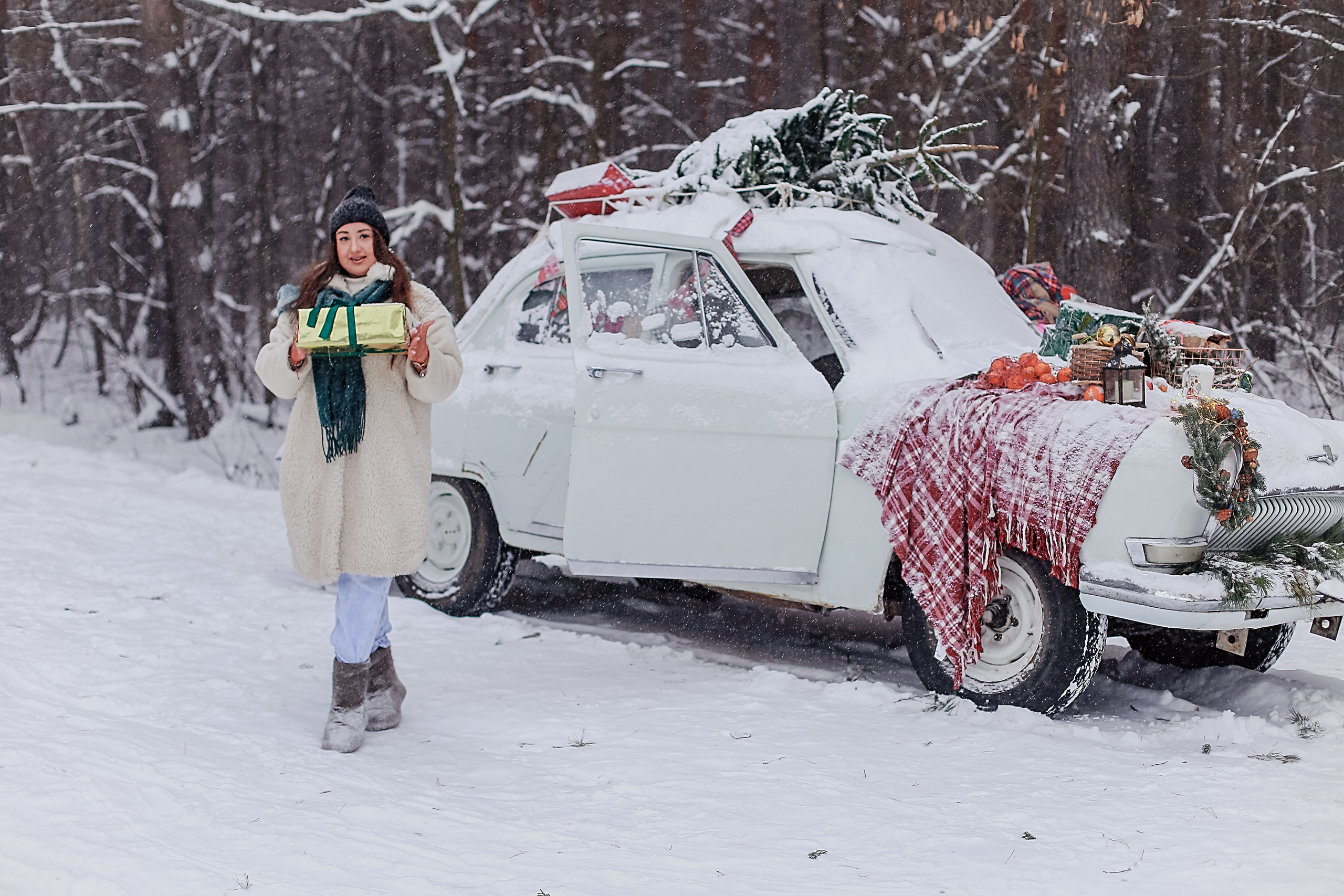 Фотосессия с ретро машиной. Иванова Ирина Свадебный и семейный фотограф г. Уфа