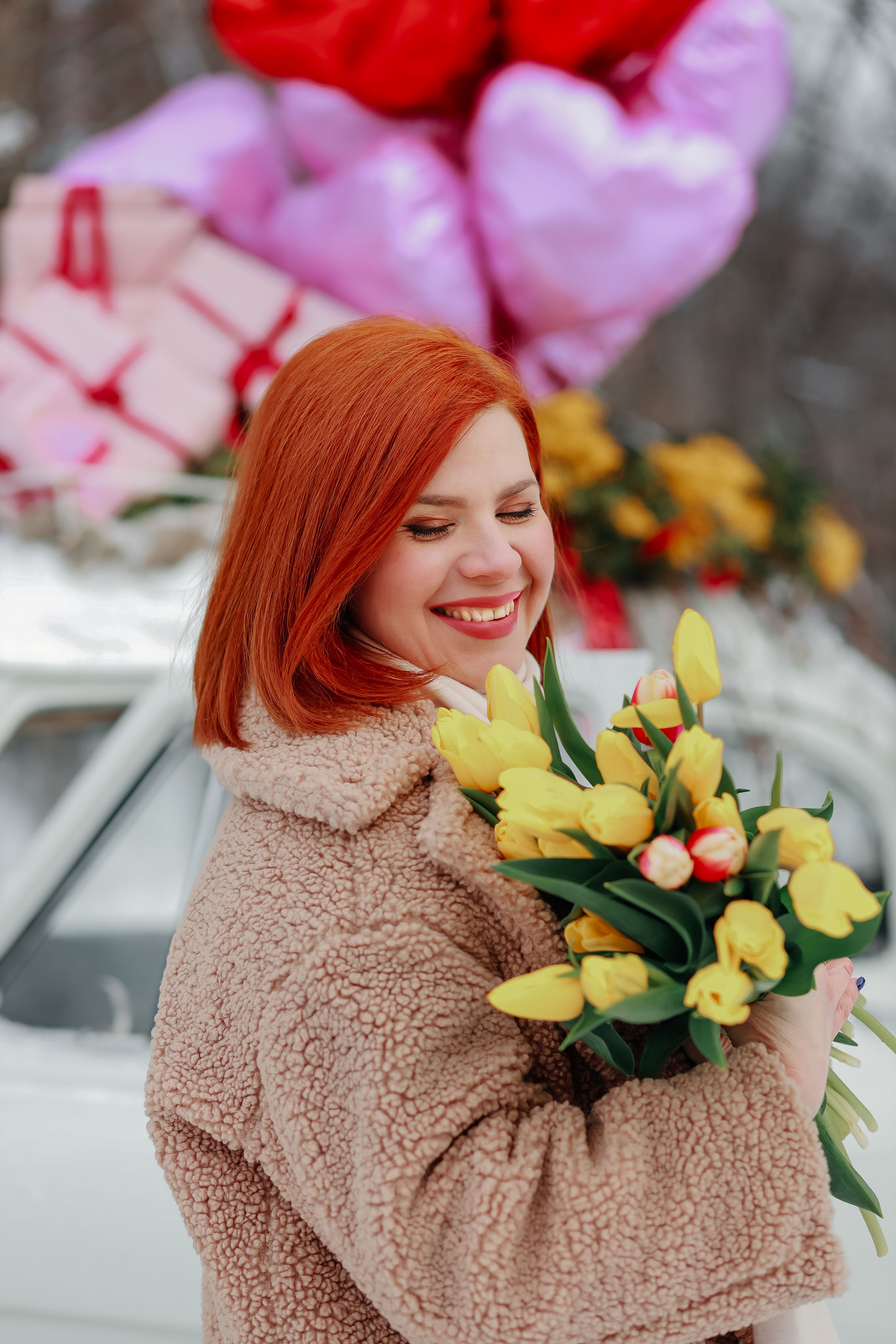 Фотосессия с цветами к 8 марту. Иванова Ирина Свадебный и семейный фотограф г. Уфа