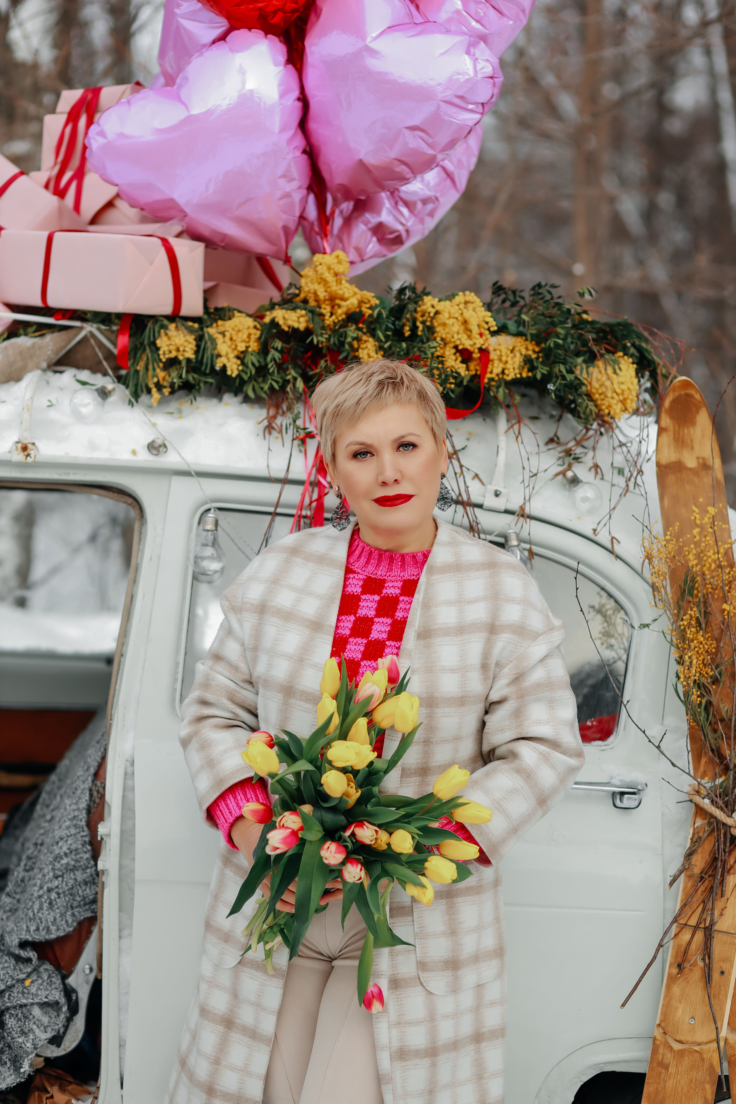 Фотосессия с цветами к 8 марту. Иванова Ирина Свадебный и семейный фотограф г. Уфа