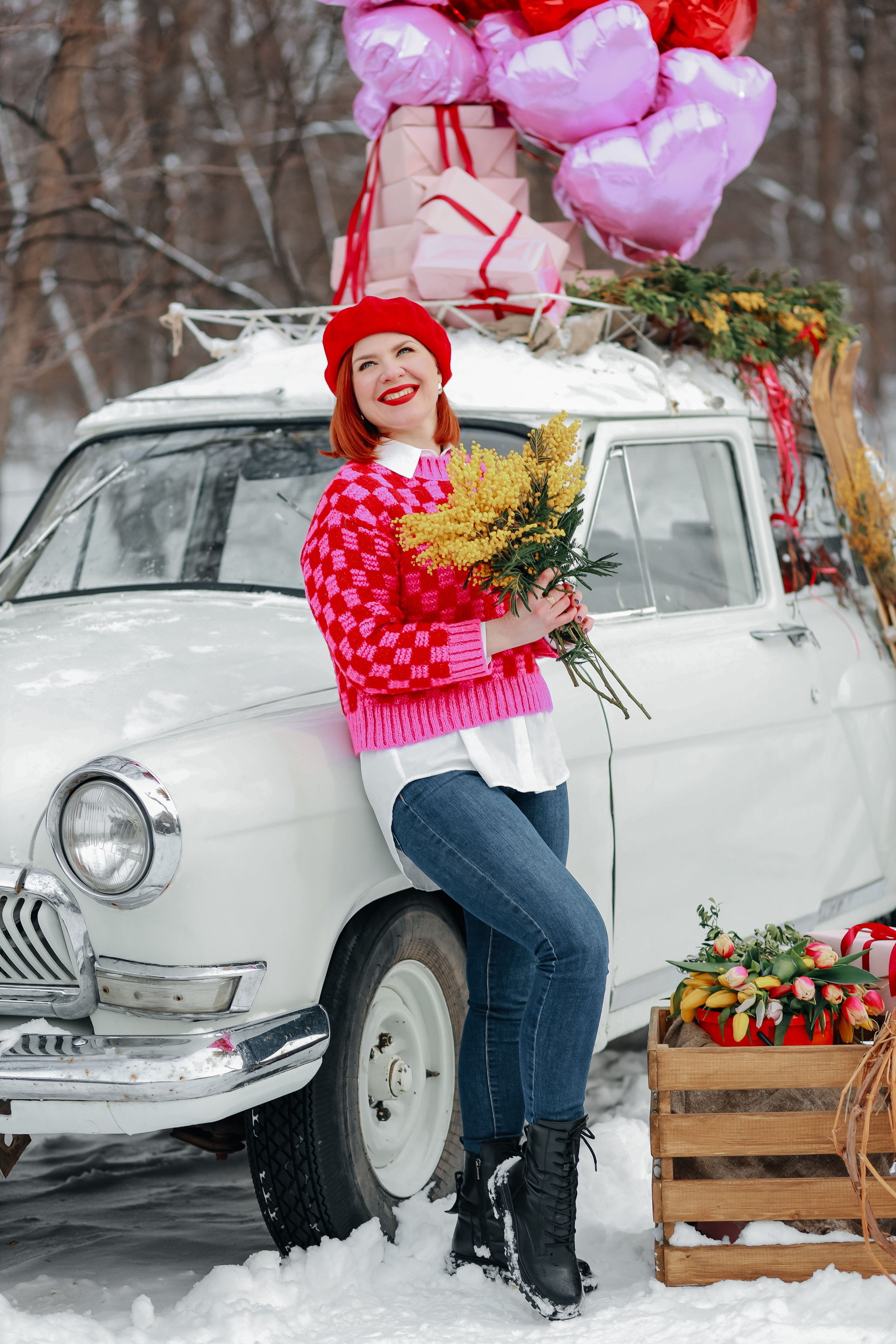 Фотосессия с цветами к 8 марту. Иванова Ирина Свадебный и семейный фотограф г. Уфа
