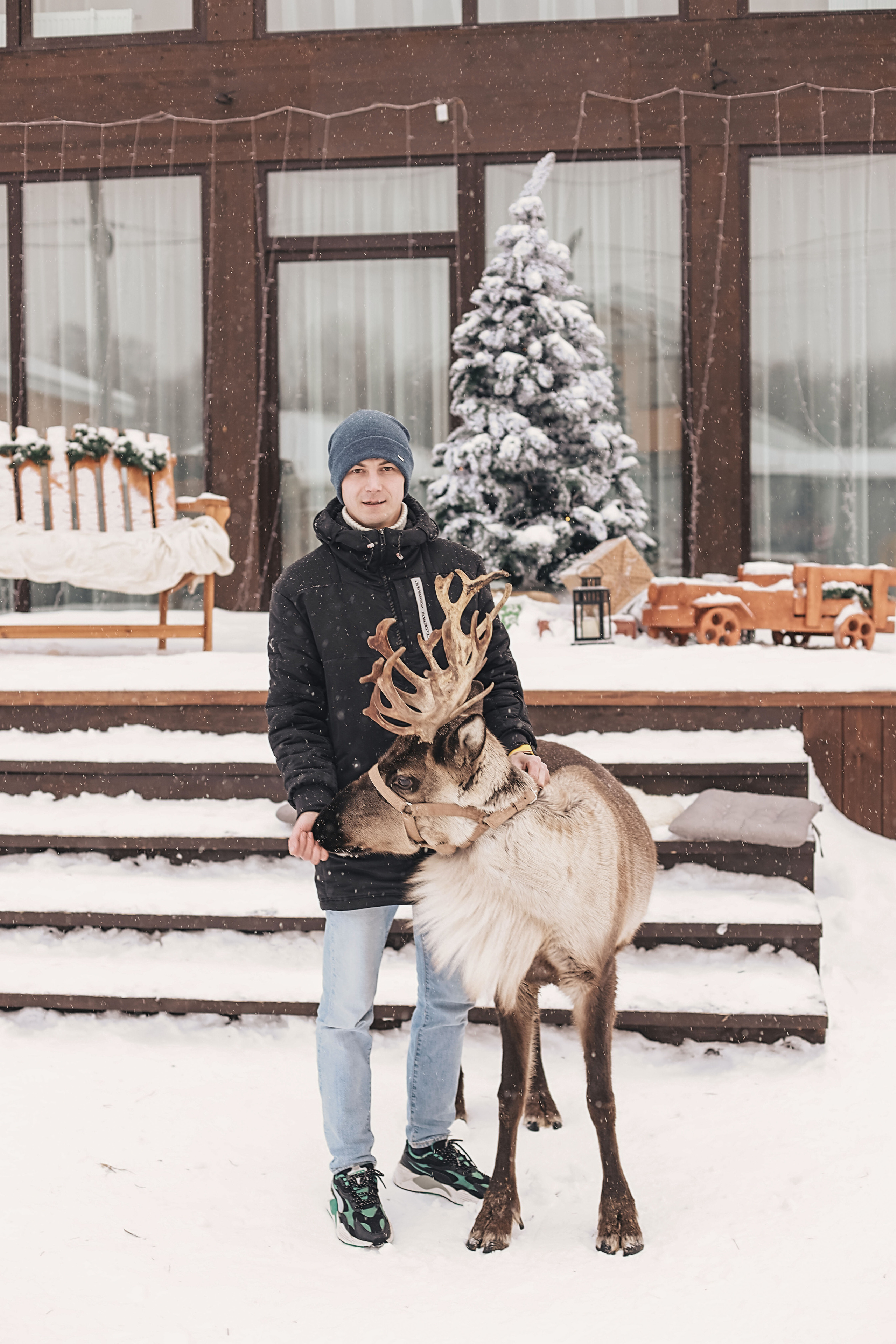 Фотосессия с оленем. Иванова Ирина Свадебный и семейный фотограф г. Уфа