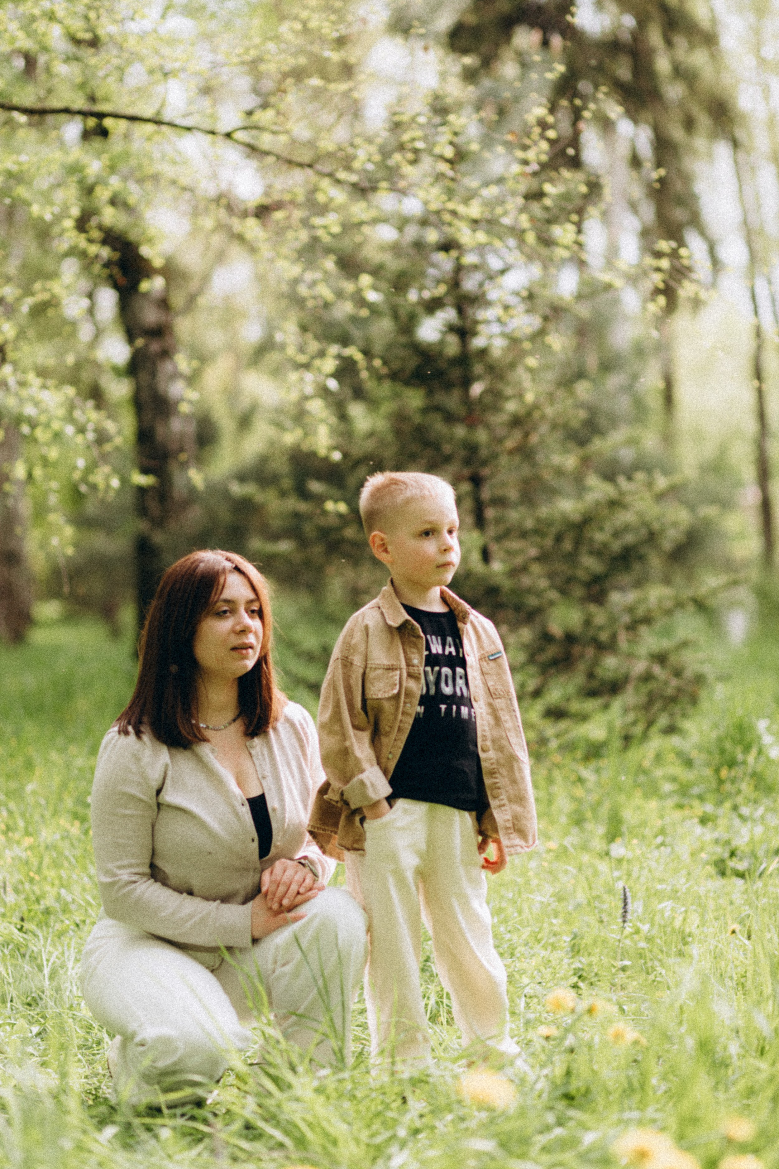 Пикник мама и сын. Krylovaphoto