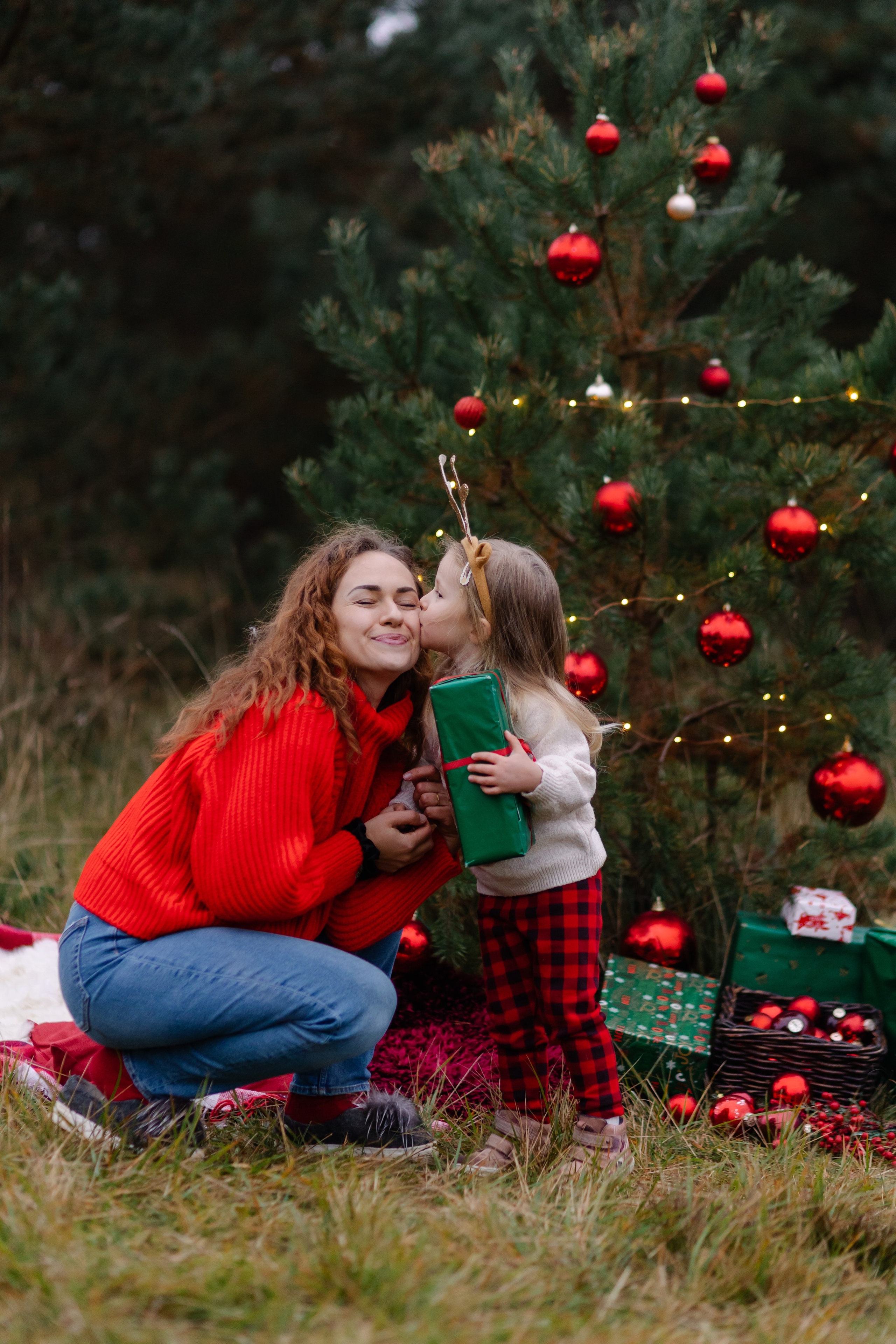 Weihnachtsminis 2024 München. Семейный фотограф в Мюнхене Даша Антипина