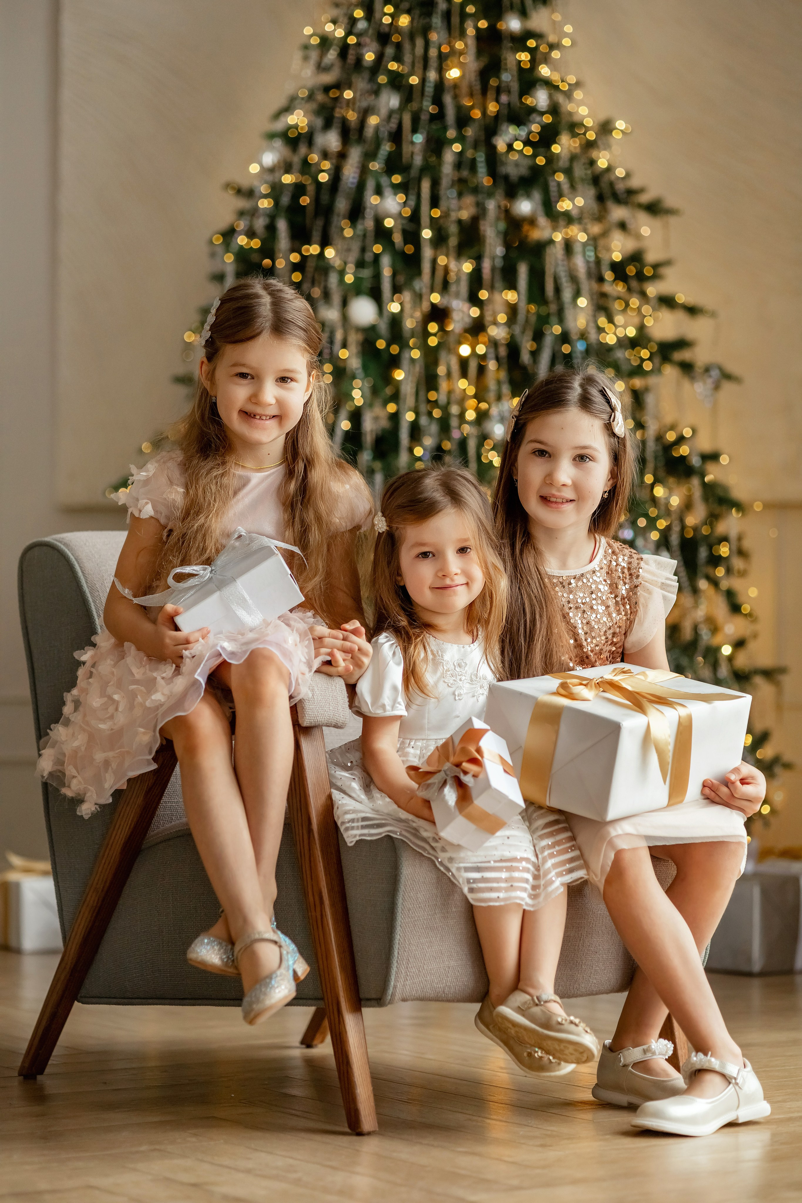 Новогодние студии. Семейный и детский фотограф в Москве Анна Чертополох