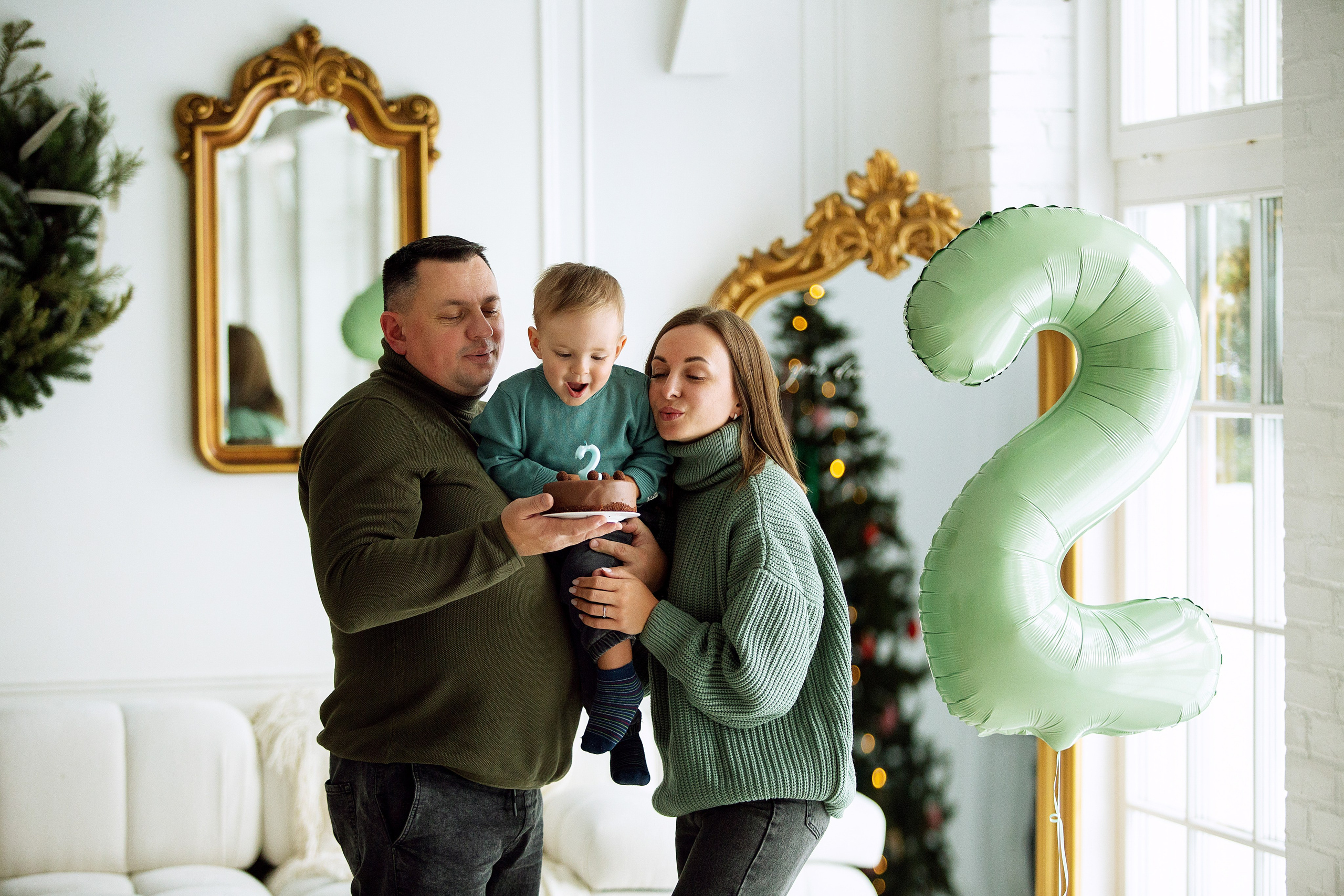 РОМА новогодняя фотосессия. Фотограф новорожденных Оксана Полевская