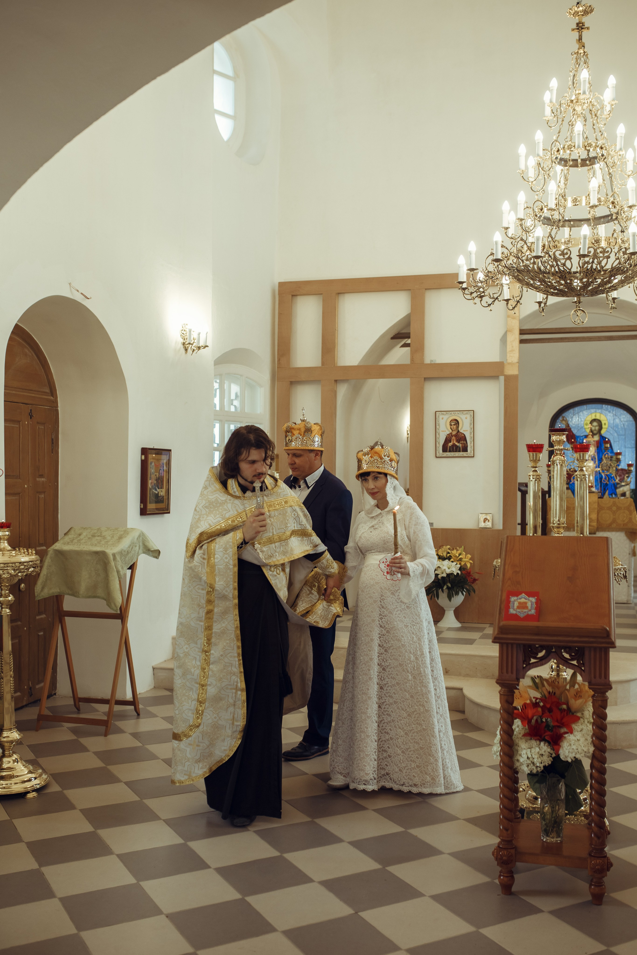 Венчание Оксаны и Дениса. Фотограф на Крещение, семейный фотограф в Москве