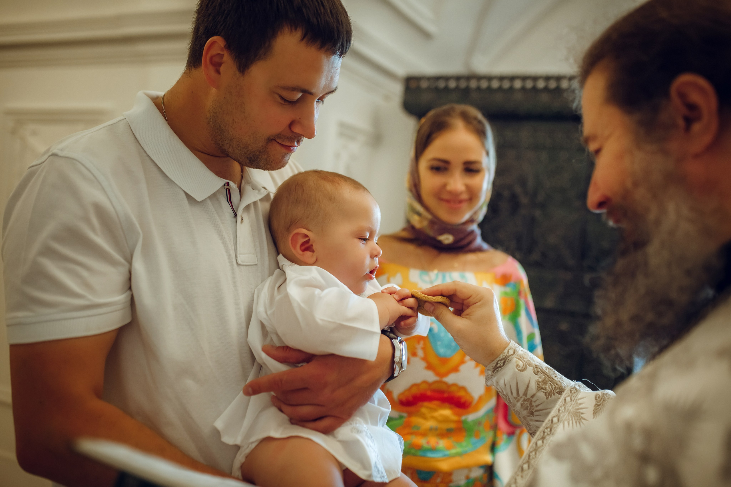 Крещение Эрнеста. Фотограф на Крещение, семейный фотограф в Москве