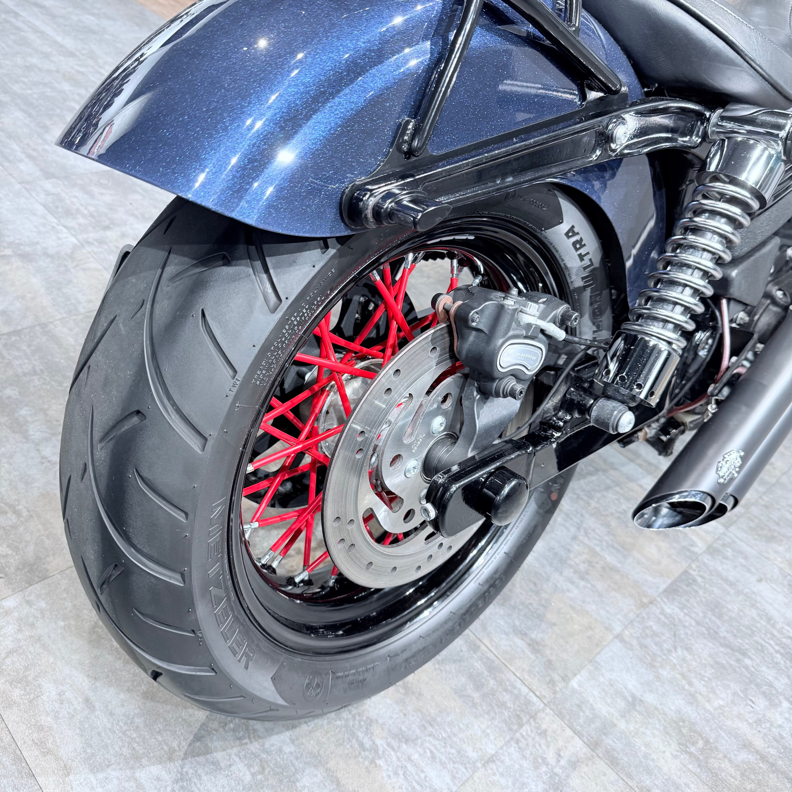 2013 Street Bob АВS Сlub-Style Blue. Hello Davidson, Москва. Только хорошие мотоциклы…