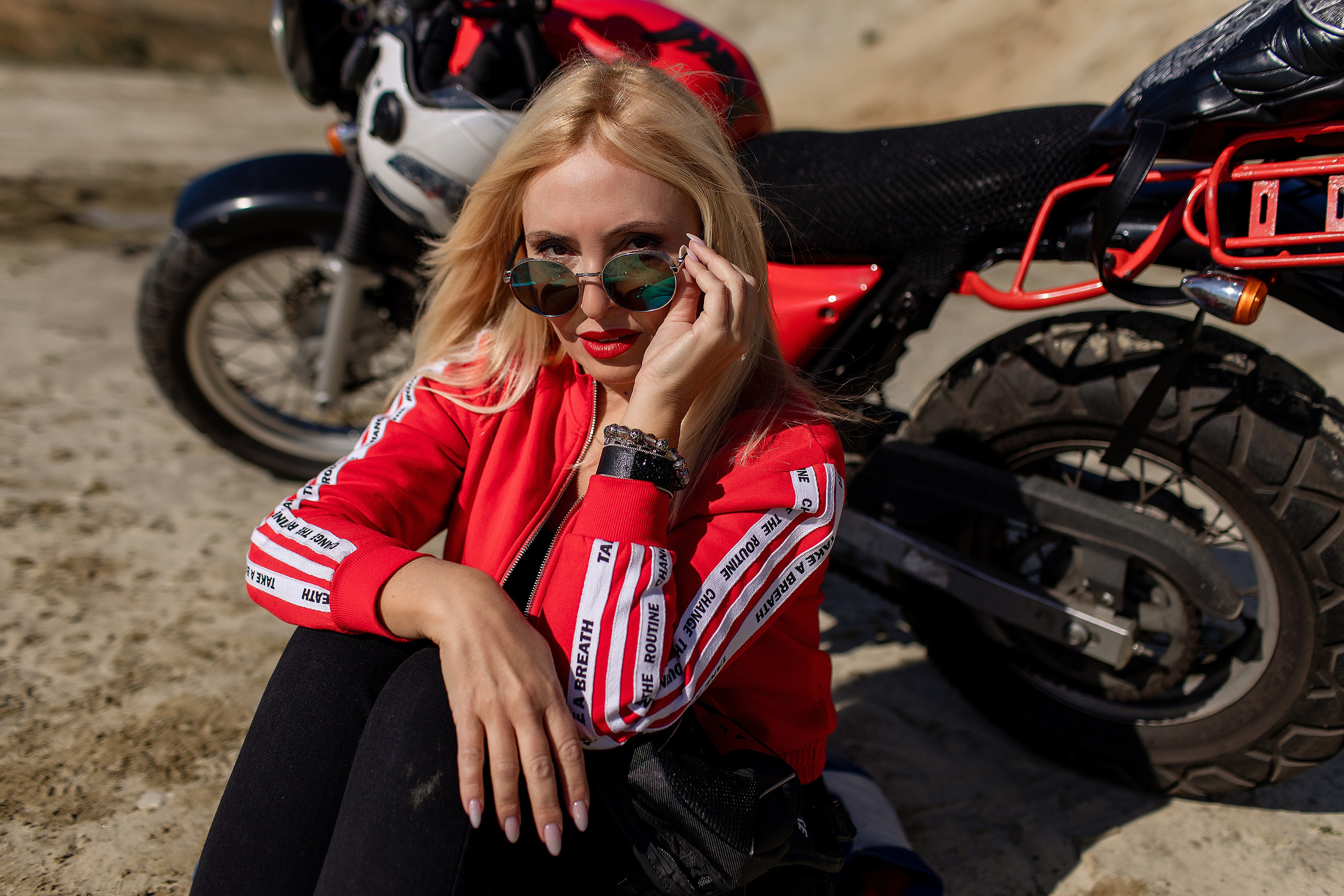 Мото Анечка. Фотограф Софья Васильковская