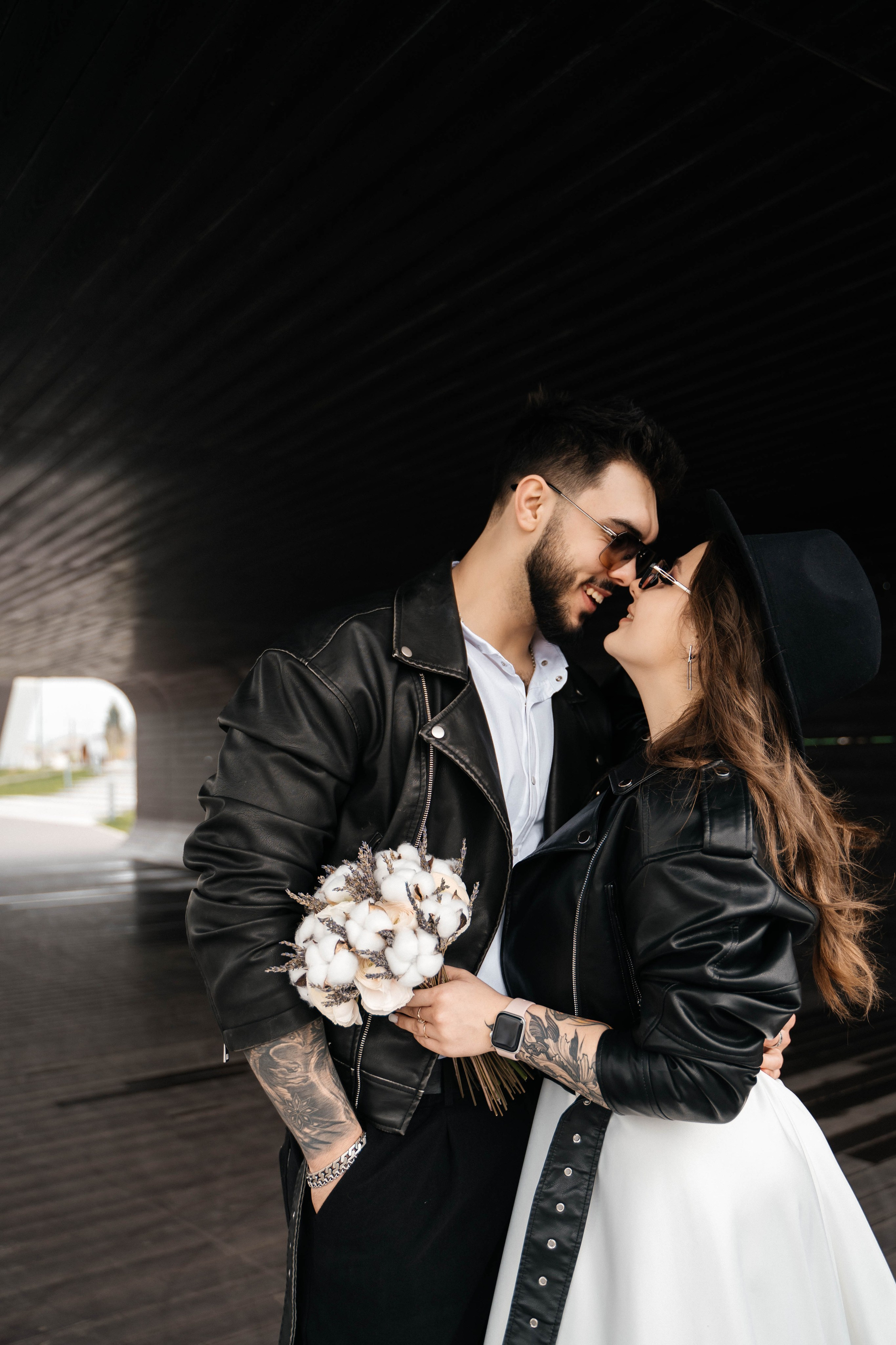 Никита и Лика — дождь, гранж, любовь. Свадебный и семейный фотограф