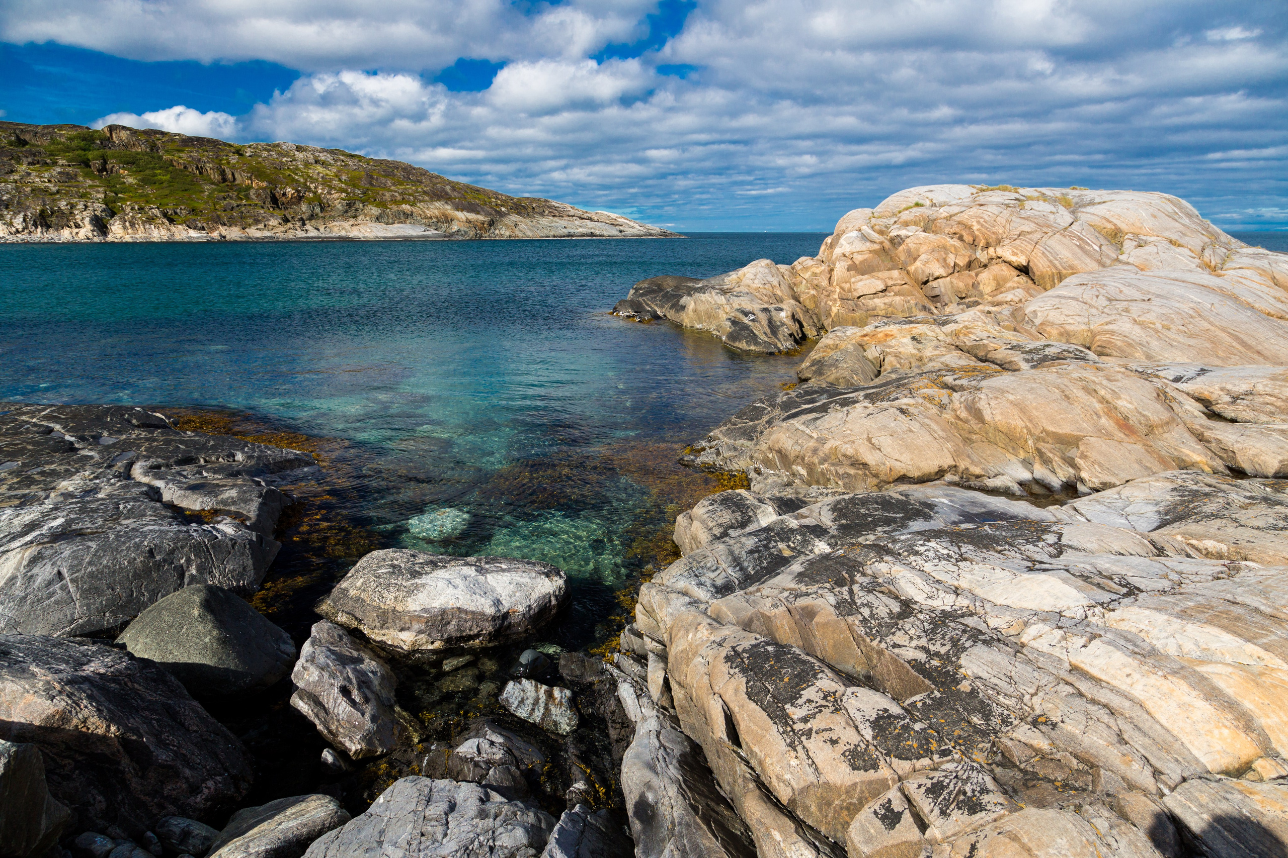 Баренцево море. Пейзажи Крайнего Севера. Баренцево море, Рыбачий, Средний, Немецкий