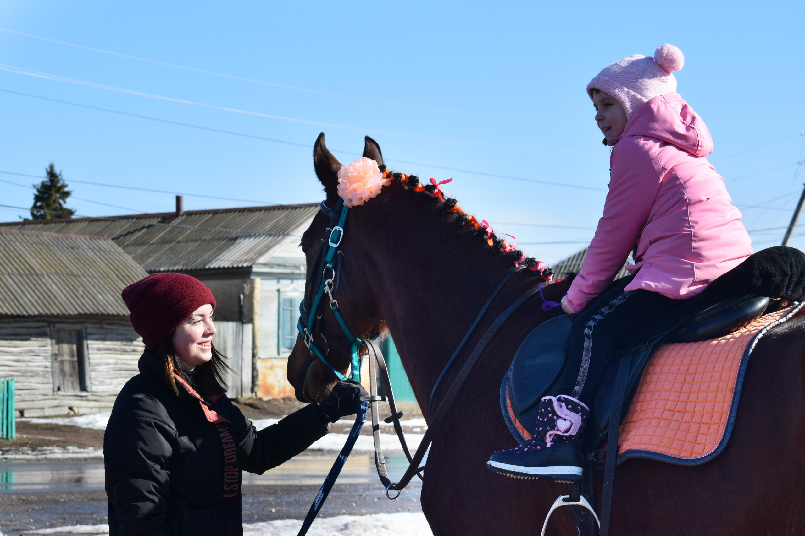 Масленица село Вязовка, 2019–2020 гг. Конный фотограф в Саратове Юлия Иванова