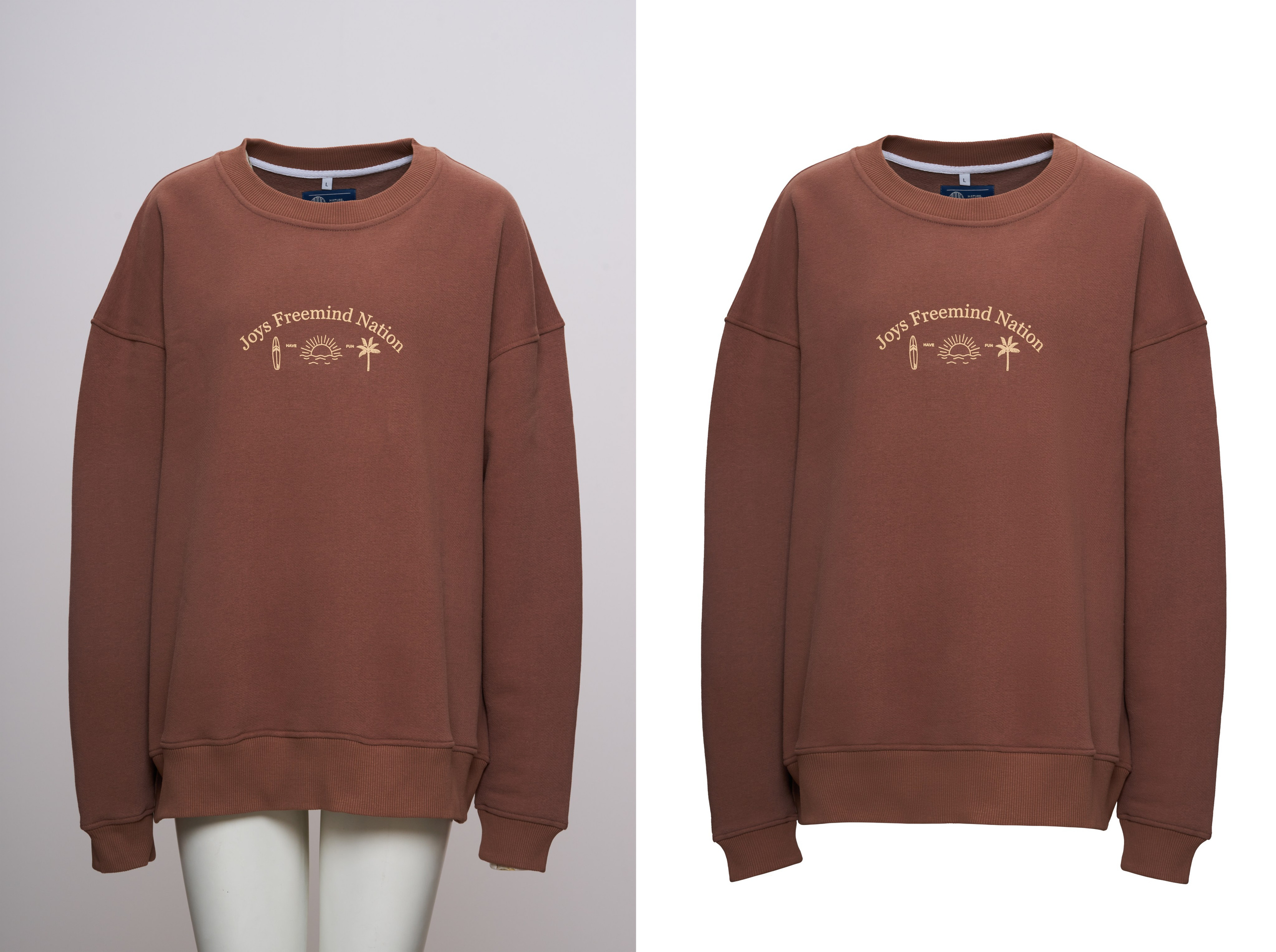 Ретушь фотографий футболок, худи и свитеров | Студия SVITHART