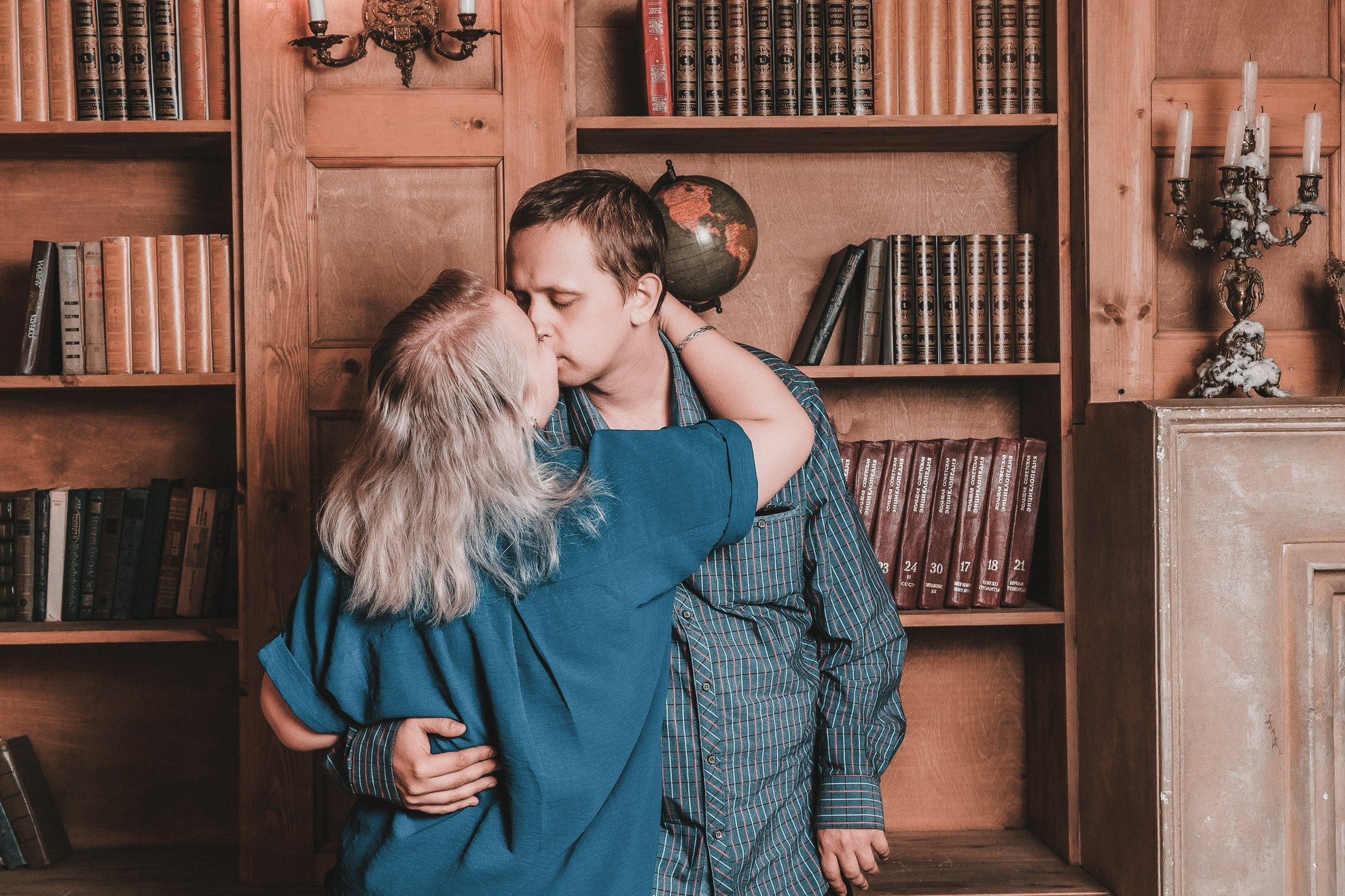 Лавстори. Парная студийная фотосессия