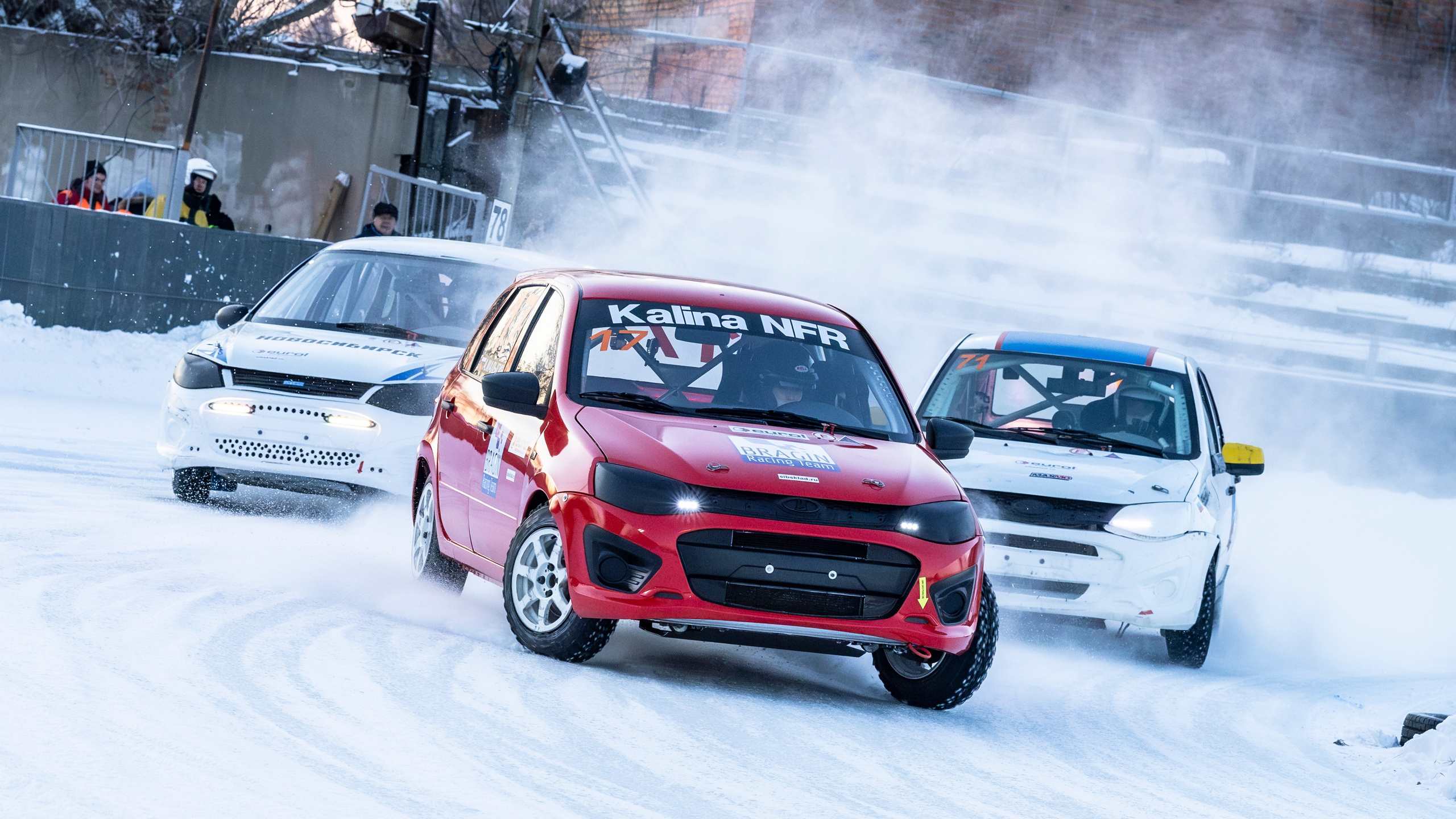 Автогонки «Трек 400» на льду. Bertran Ordo