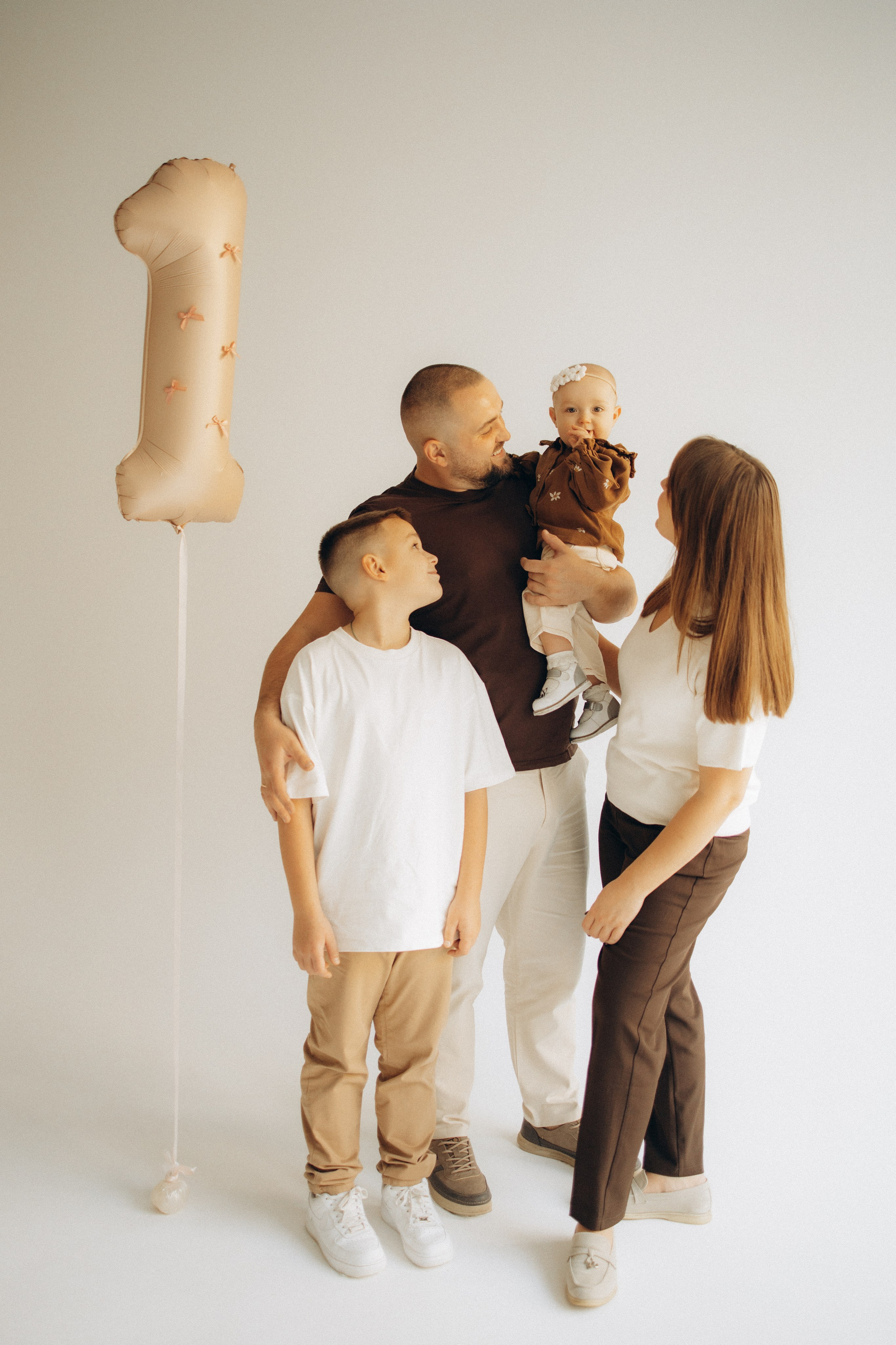 Первый годик Лизы. Семейный фотограф в Москве Анастасия Шалда