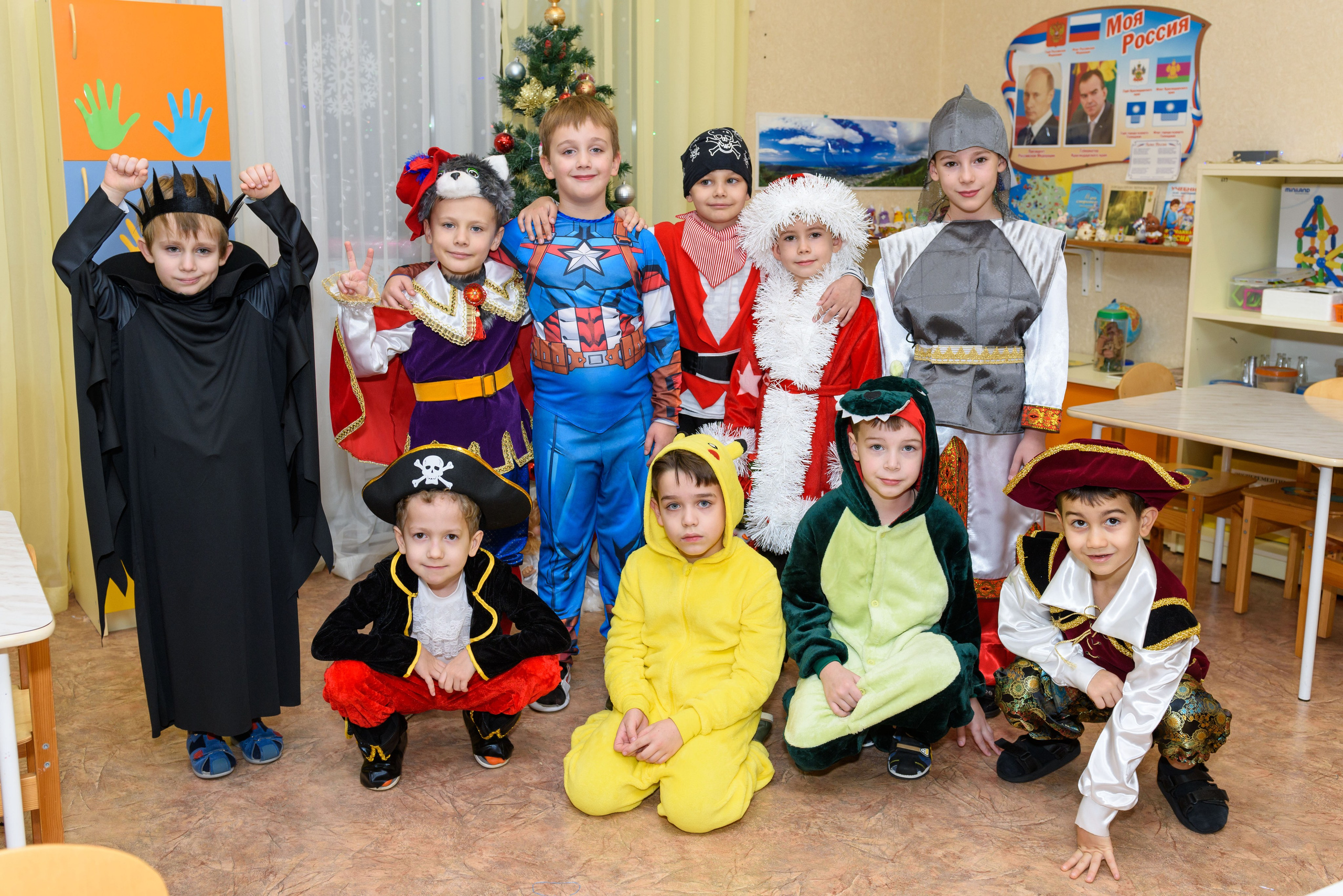 Новогодний утренник в детском саду. Семейный и детский фотограф в г. Геленджике Ольга Бурдюк