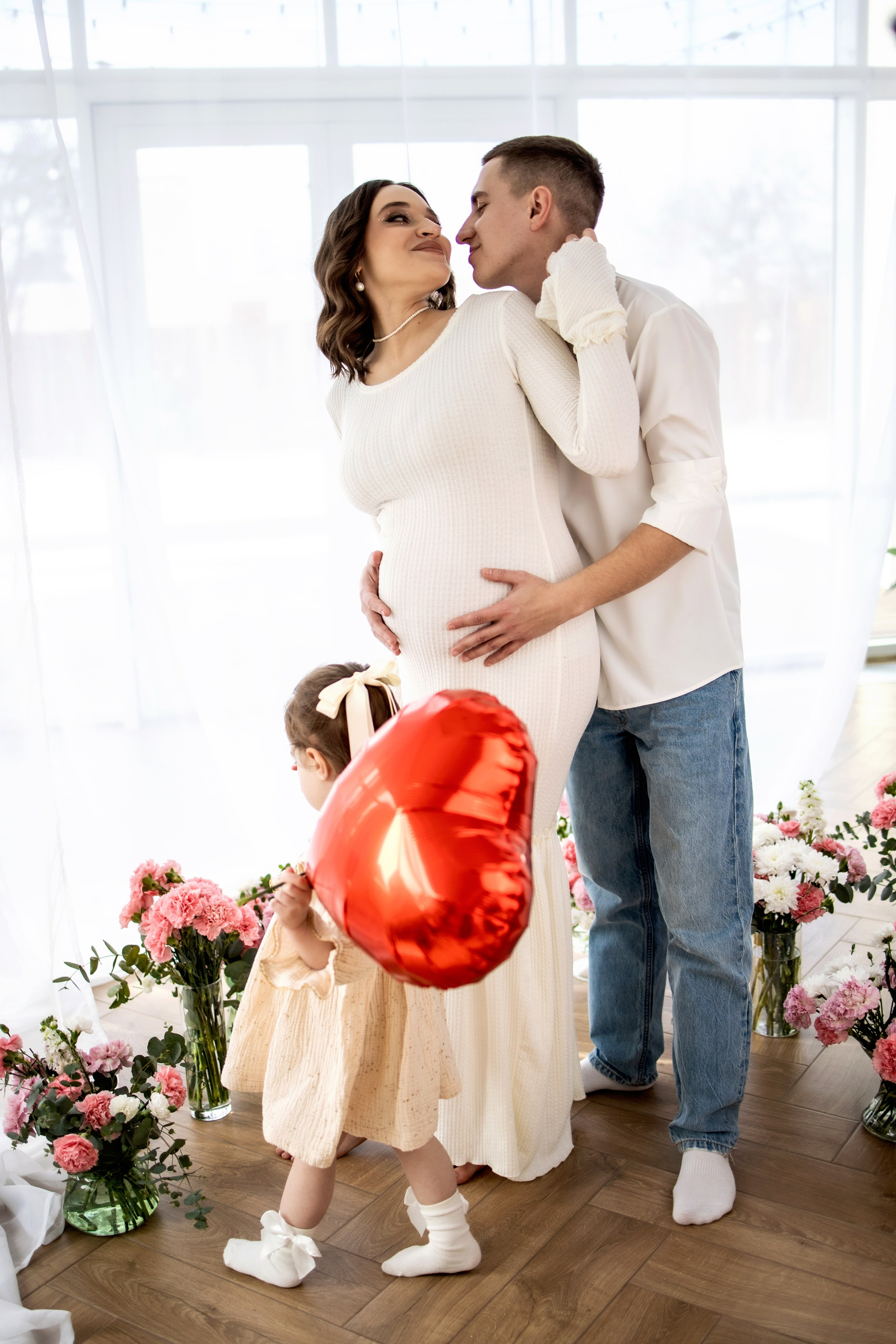 Вова, Диана и Вероника в ожидании. Фотограф Надежда Лукьянова