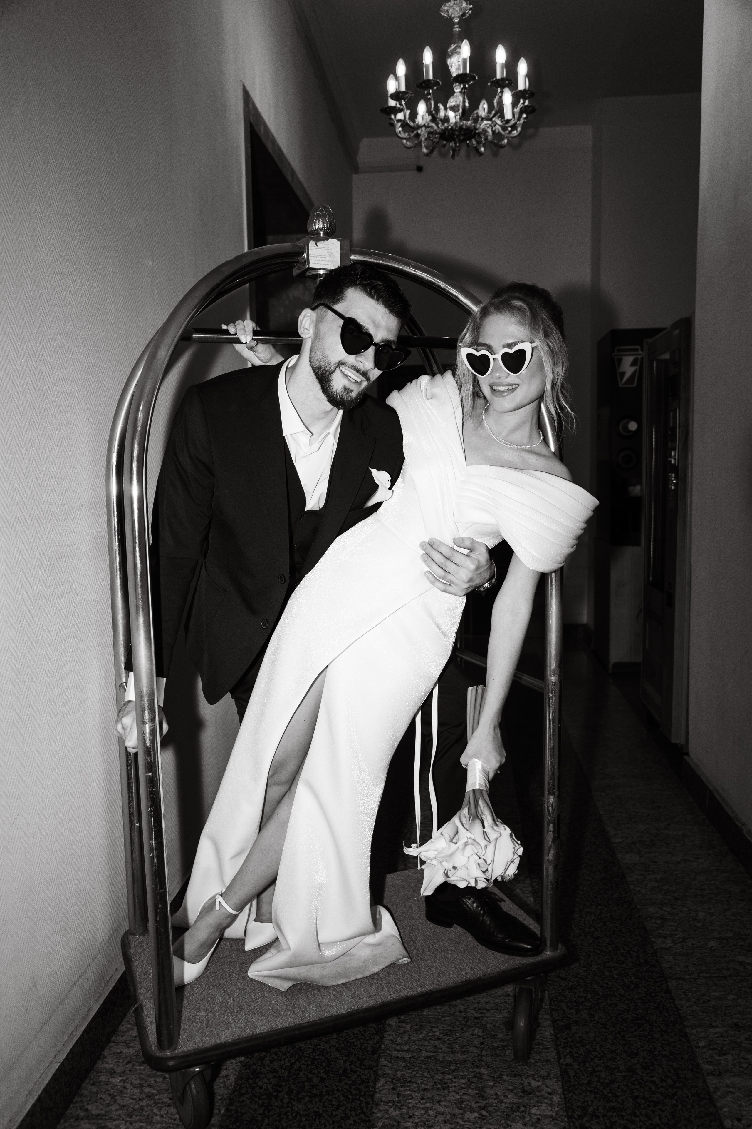 Петровские линии. Фотограф Антон Стренковский. Свадебная хроника в Москве