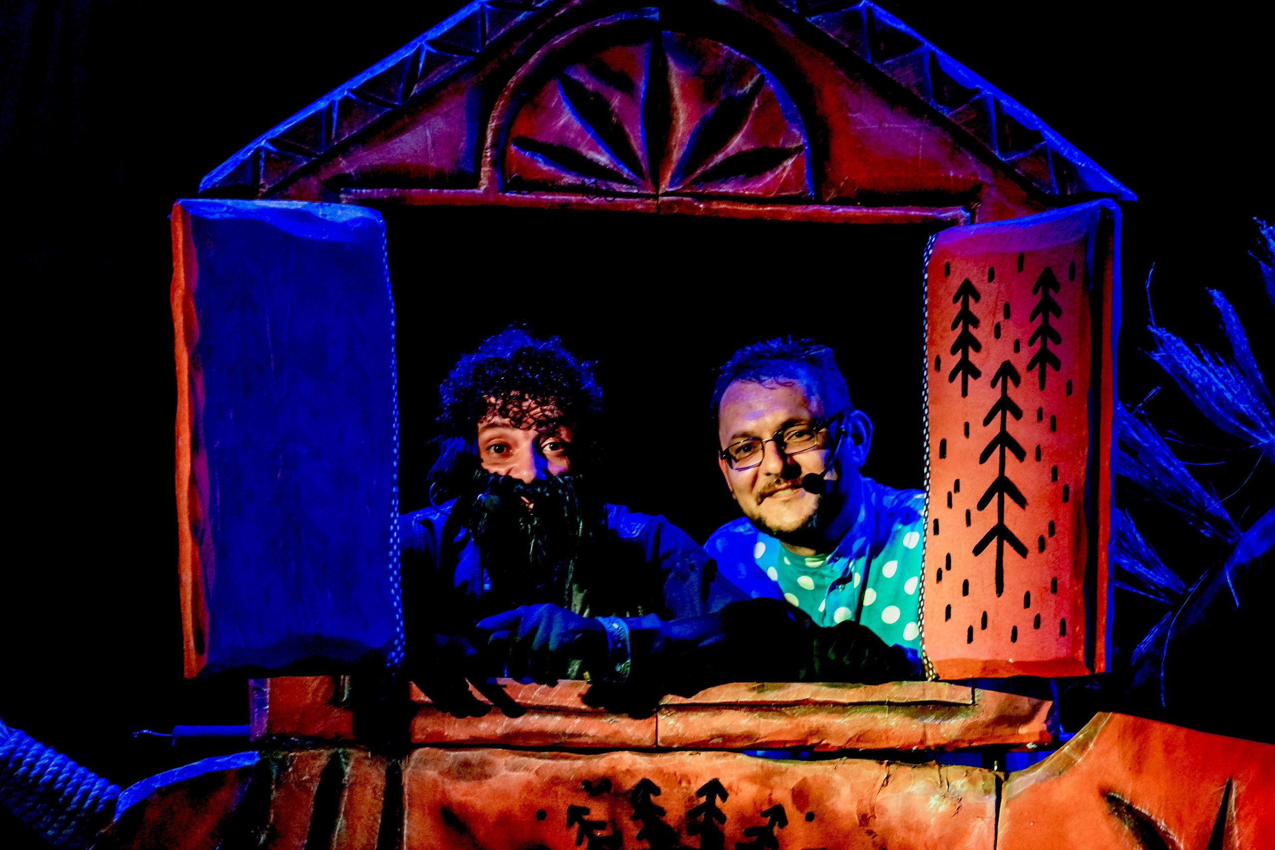 Лапотные сказки спектакль театра Саквояж. Фотограф в Сочи Юрий Шептаев