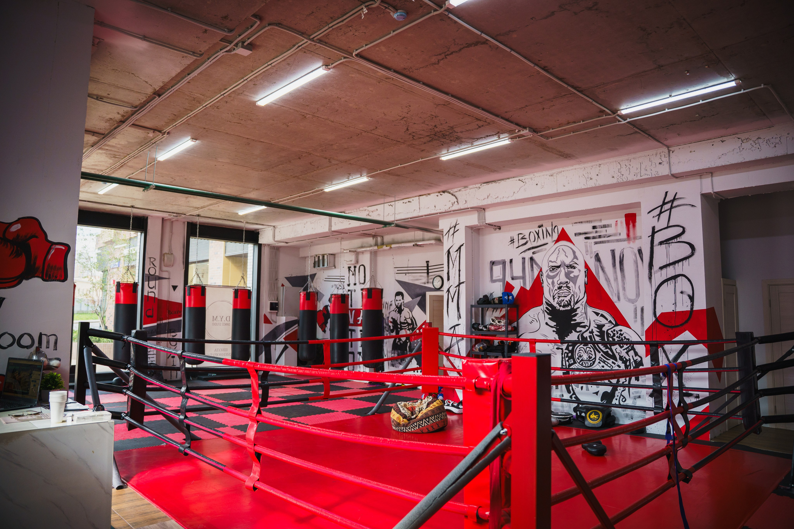 Съемка для сайта Star Boxing. Главная