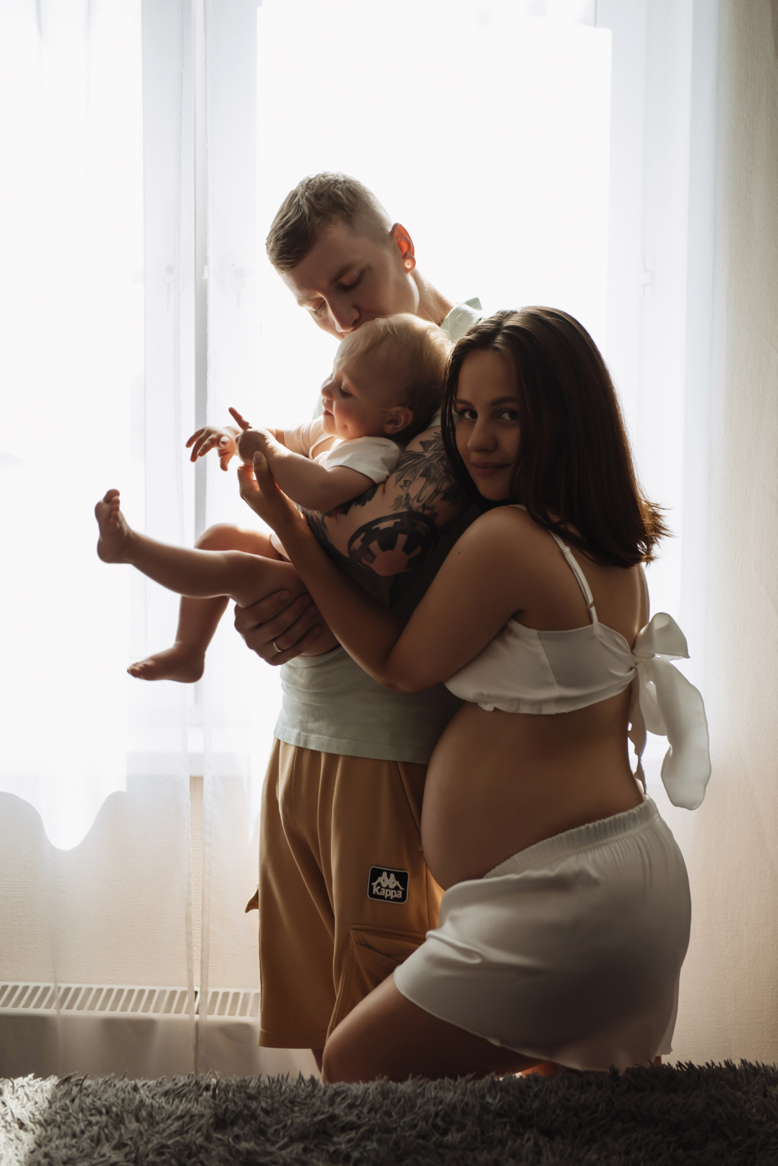 Лев, Ксения, и маленькая Милана. Свадебный, портретный, фотограф беременности в Нижнем Новгороде Алина Зиновьева