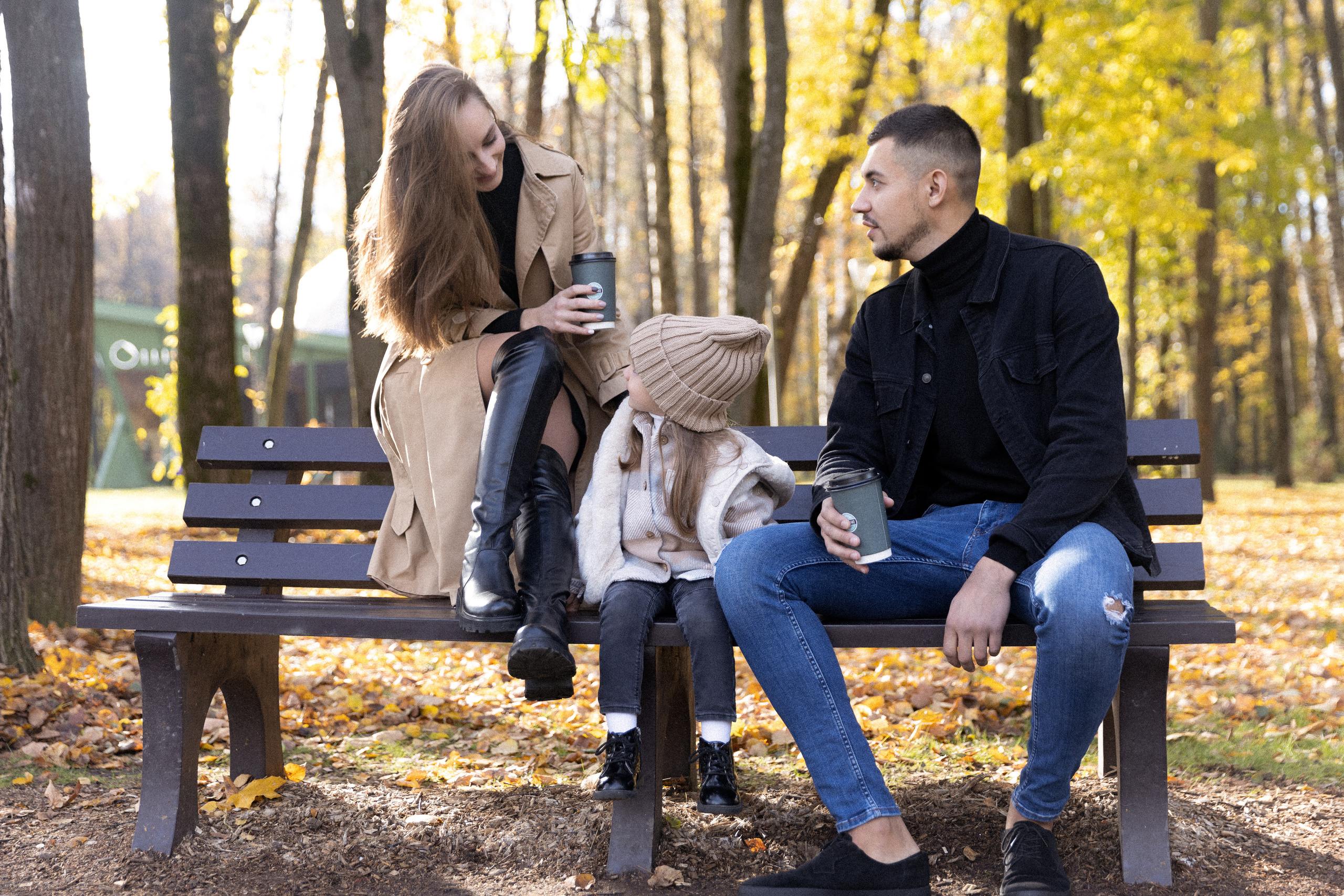 Ксюша семейная прогулка в парке. Фотограф Нижний Новгород Юлия Болдырева