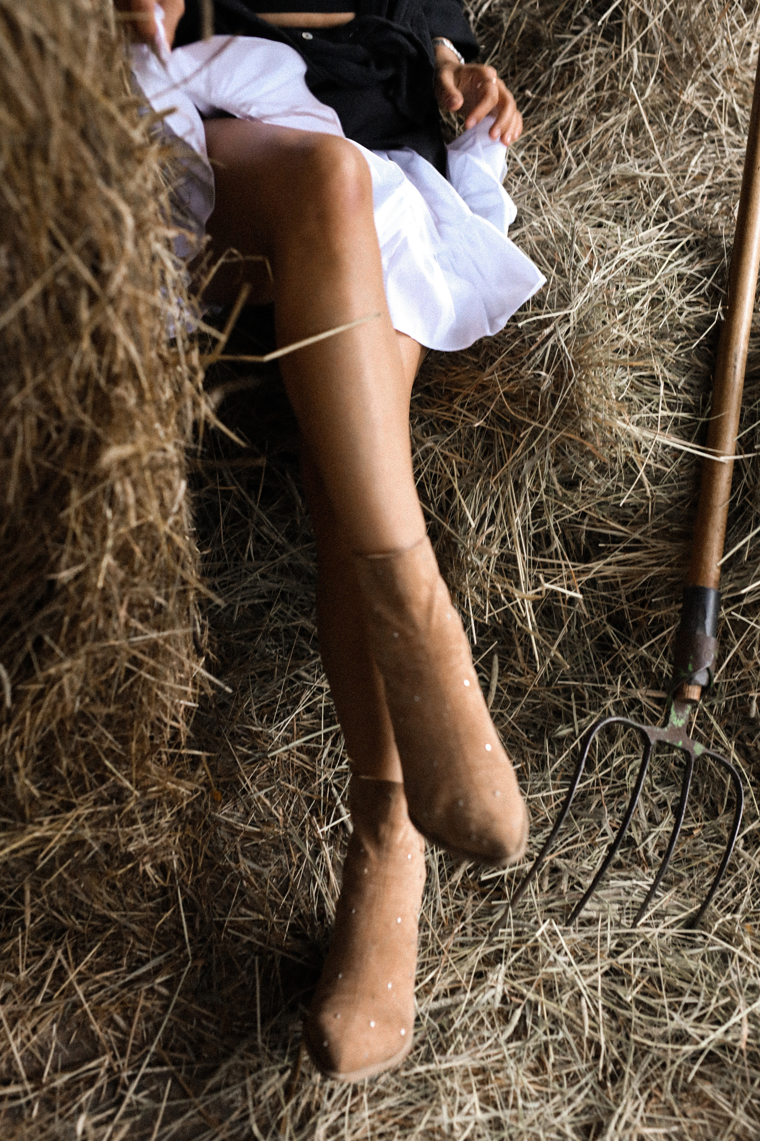 Юля с лошадками. Фотограф Нижний Новгород Юлия Болдырева