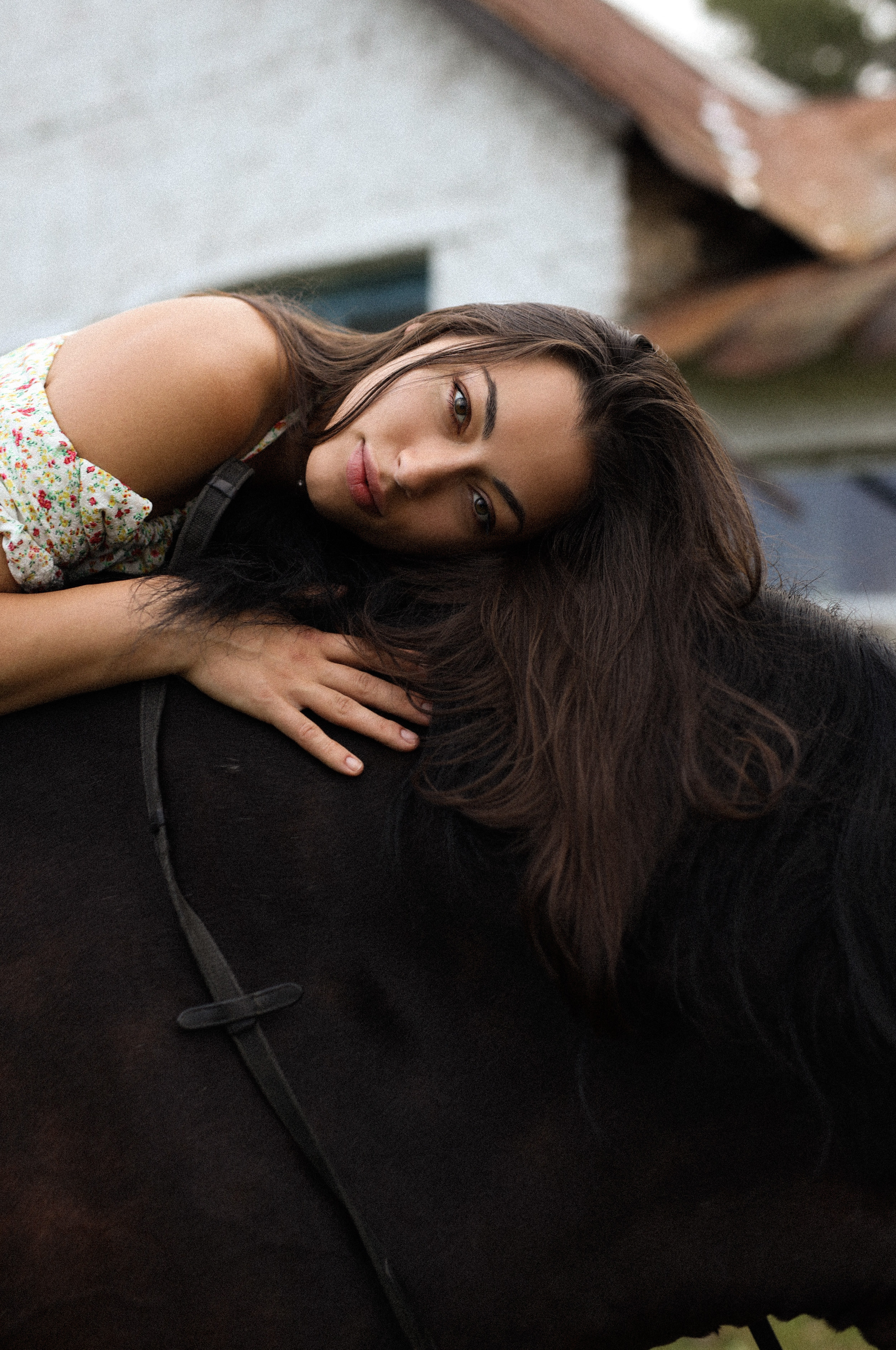 Юля с лошадками. Фотограф Нижний Новгород Юлия Болдырева