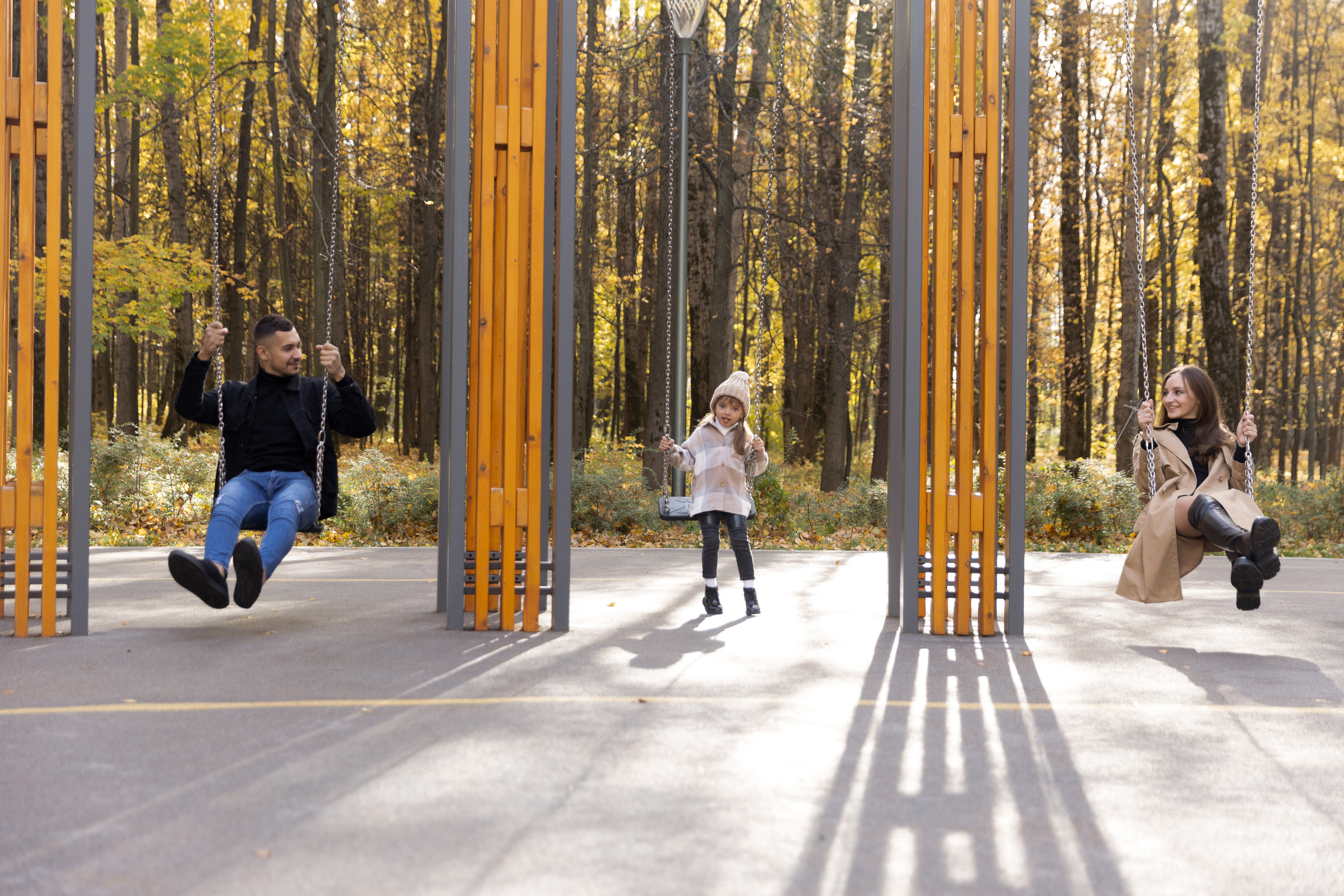 Ксюша семейная прогулка в парке. Фотограф Нижний Новгород Юлия Болдырева