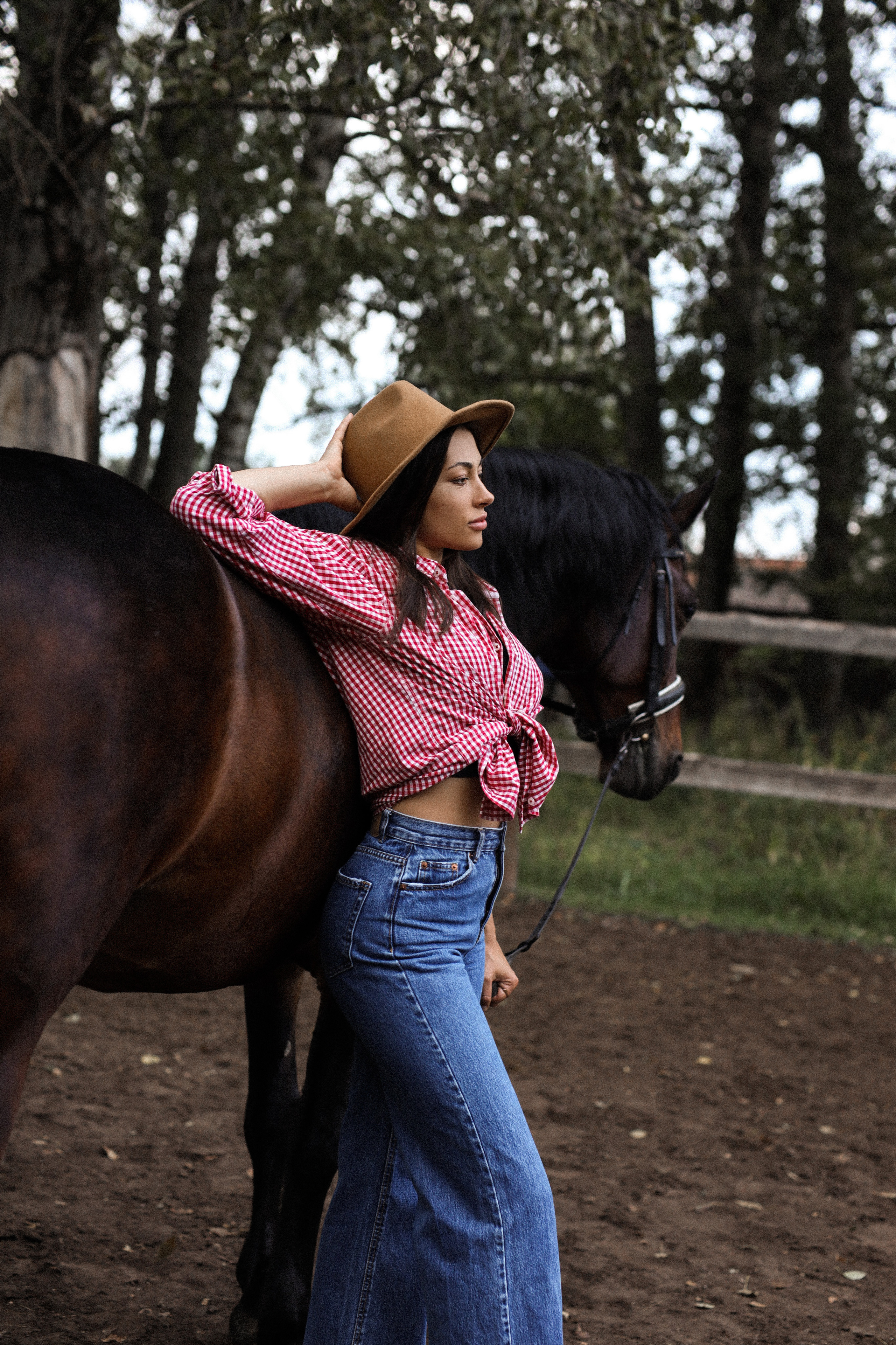 Юля с лошадками. Фотограф Нижний Новгород Юлия Болдырева