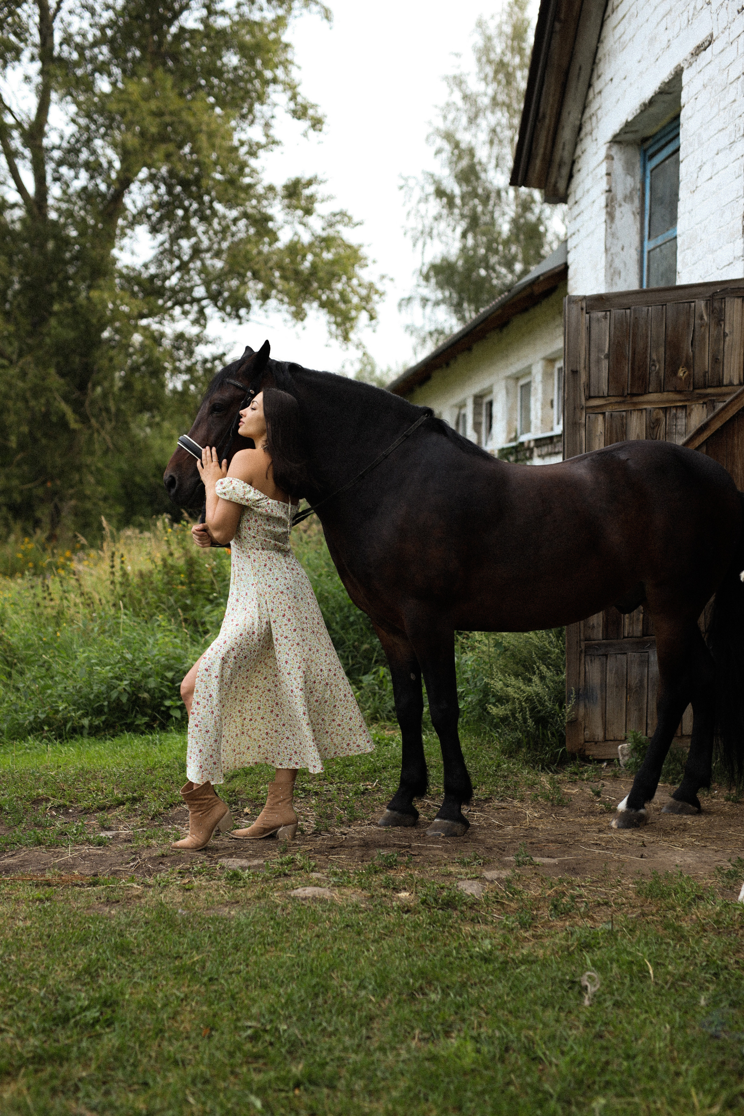 Юля с лошадками. Фотограф Нижний Новгород Юлия Болдырева