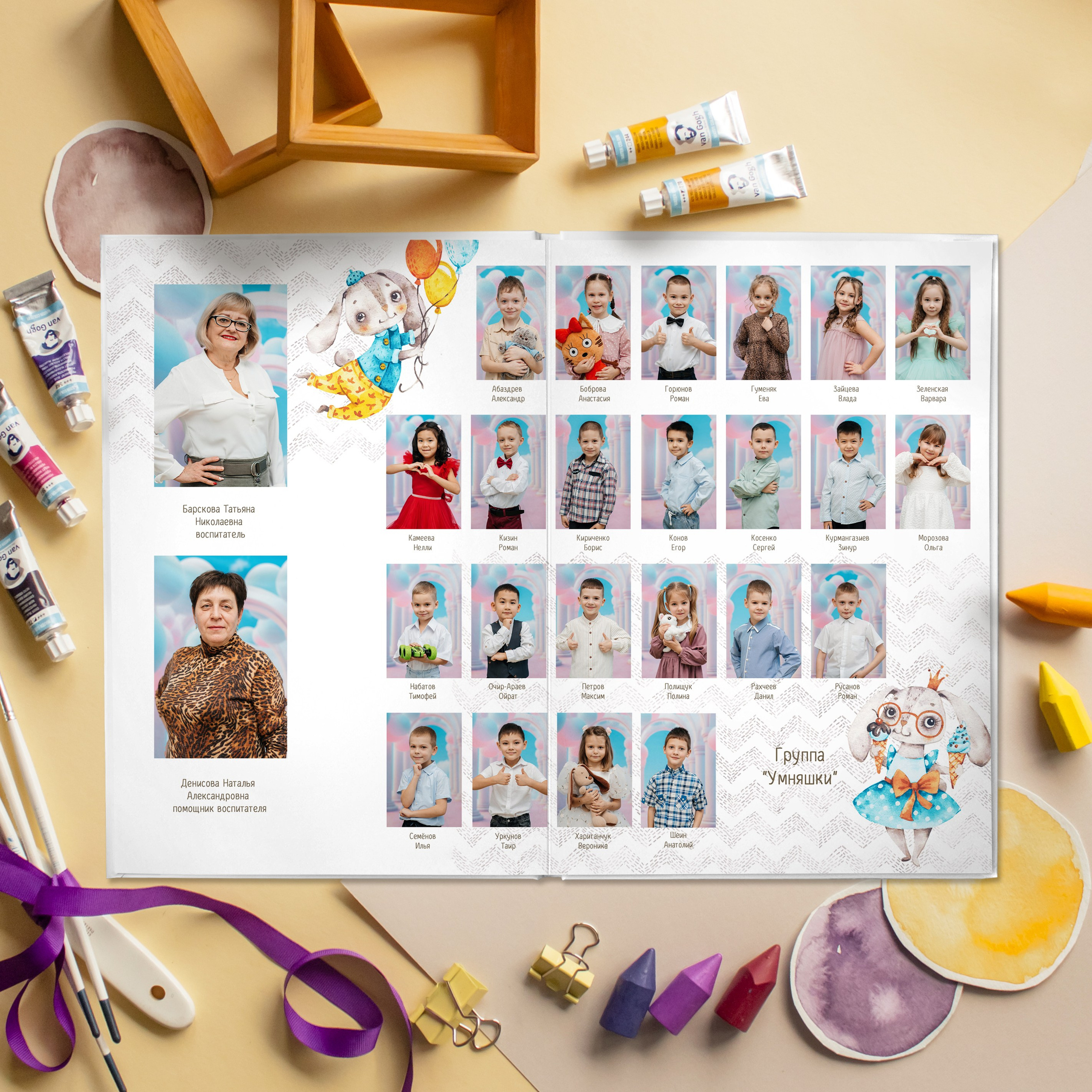 Ушастики. Дизайнер fotokniga_ast