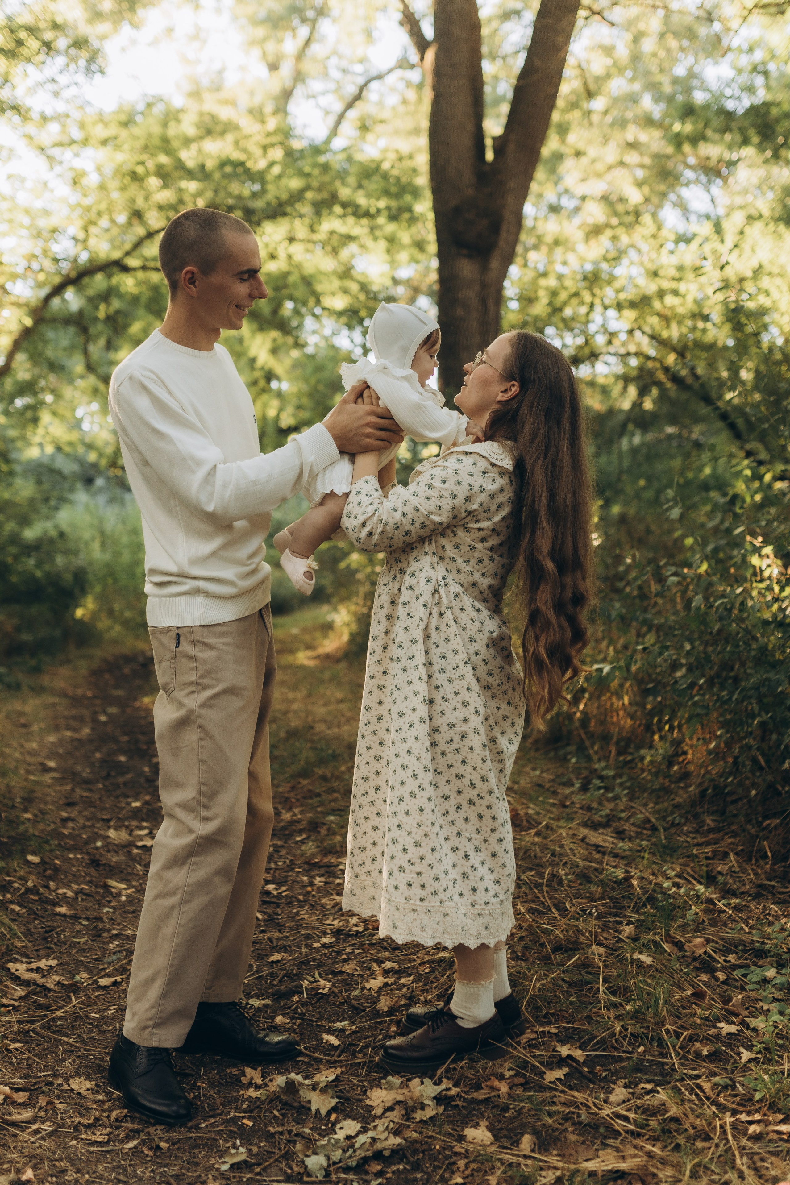 Семейная фотосессия маленькой Анюты с родителями. Фотограф в Ставрополе Svetlana Matveeva