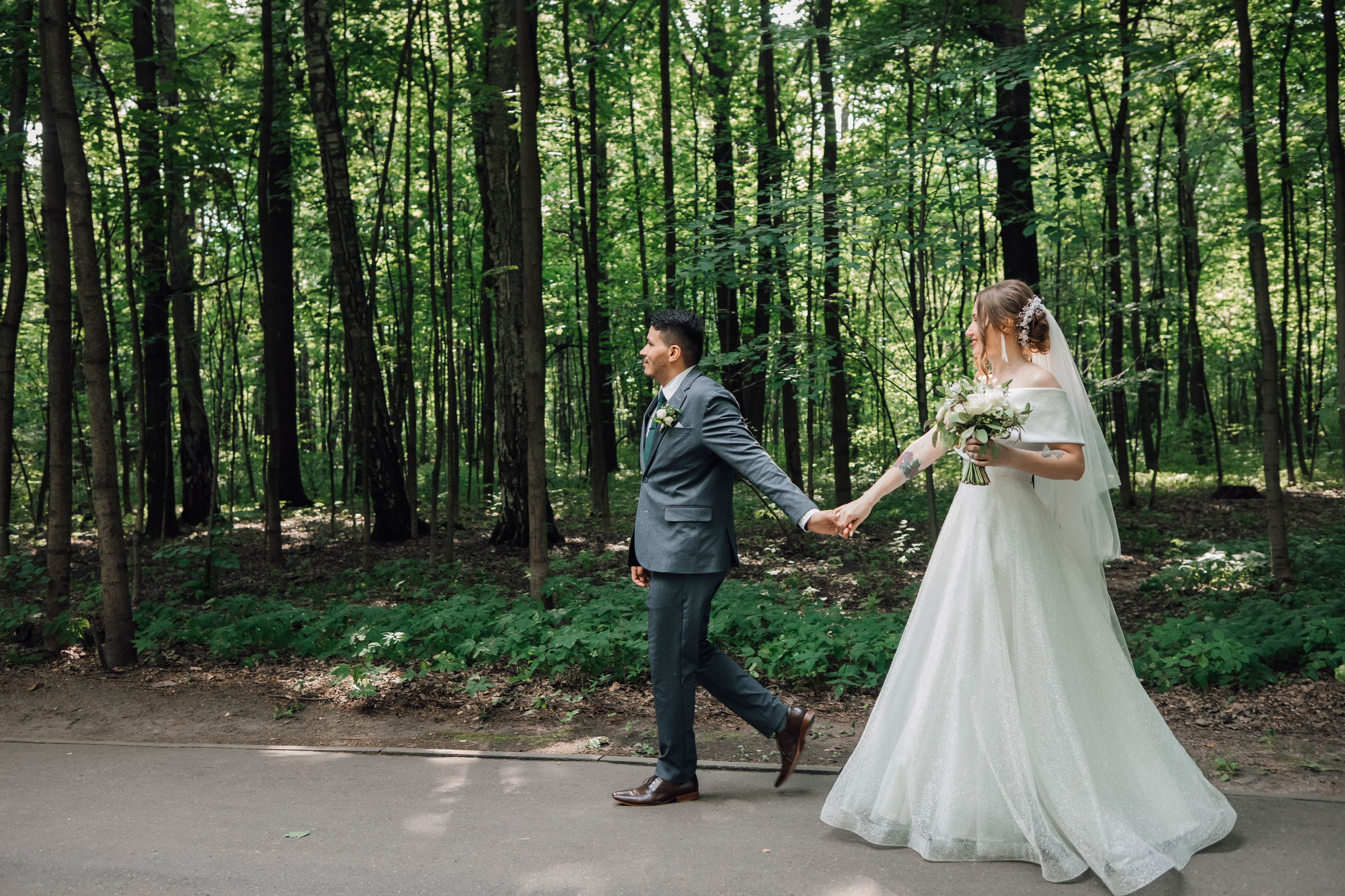 Анастасия и Лукас. Свадебный и семейный фотограф в Москве Евгения Лисина