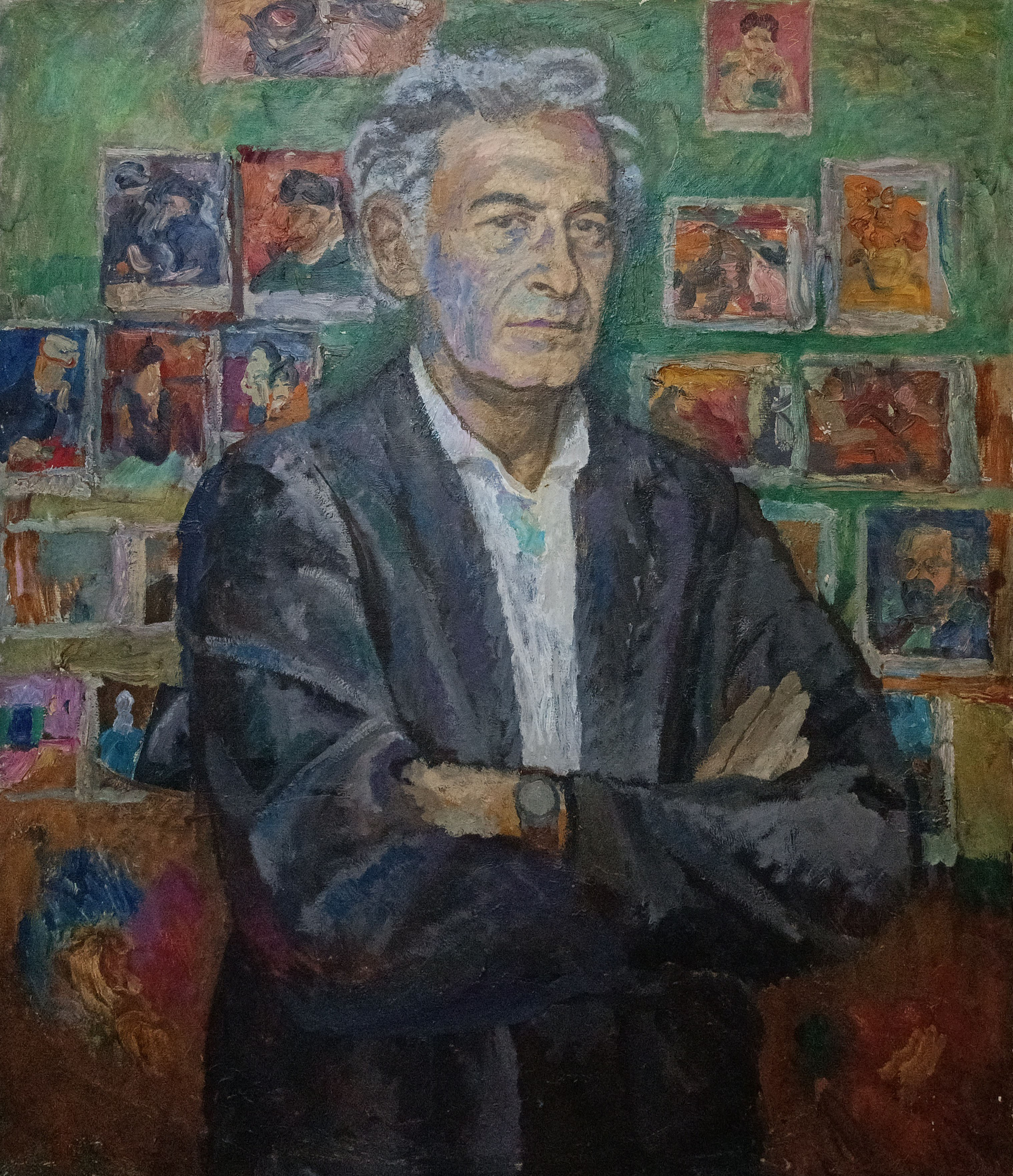 «Автопортрет» 1975 год. Художник Величко Вадим Семёнович