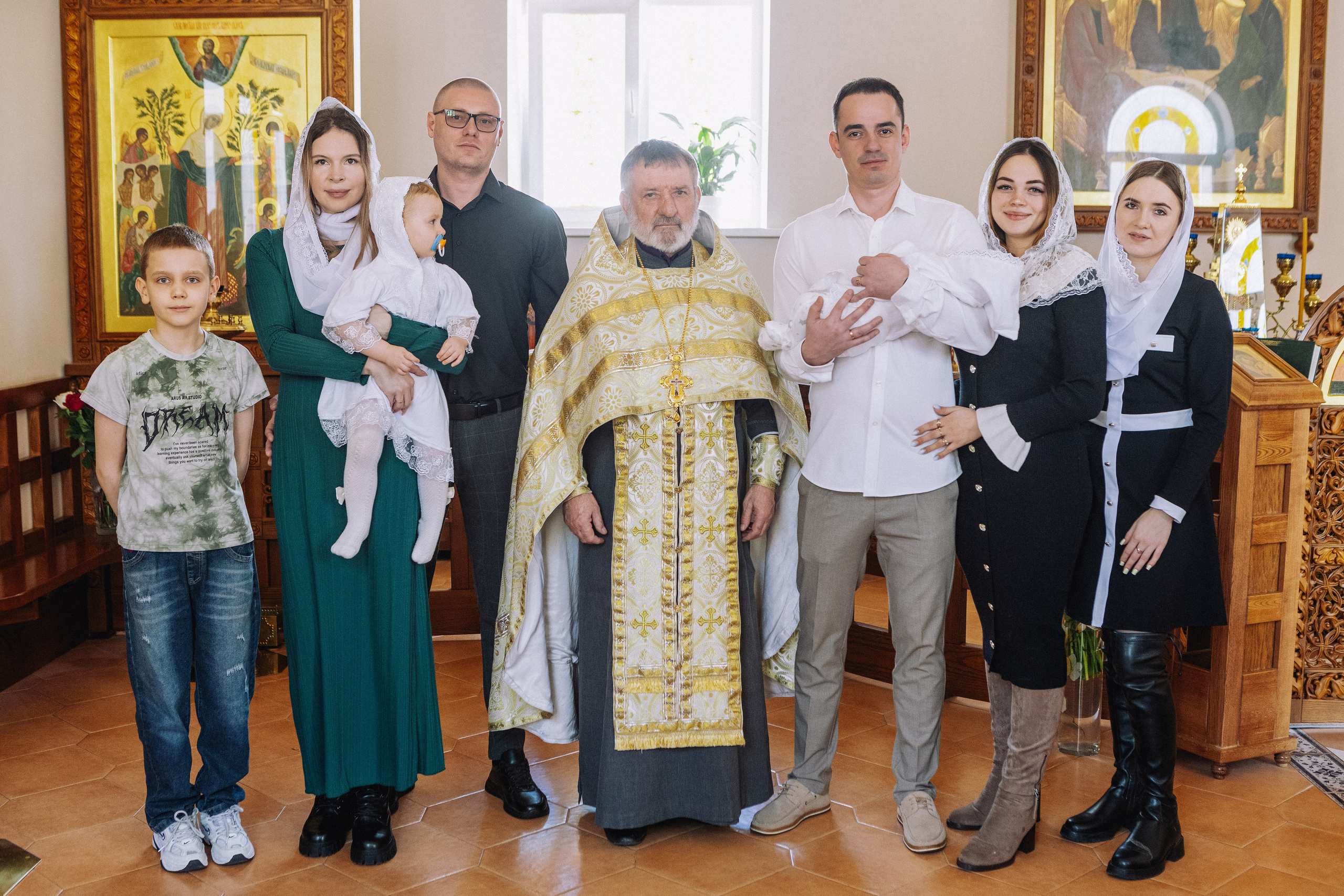 Крещение Артема и Полины. Фотограф в Курске Смирнов Евгений