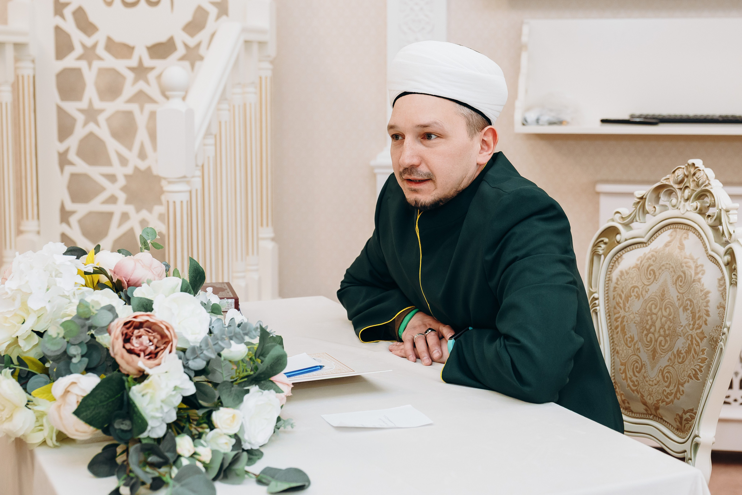 никах в мечети Марджани