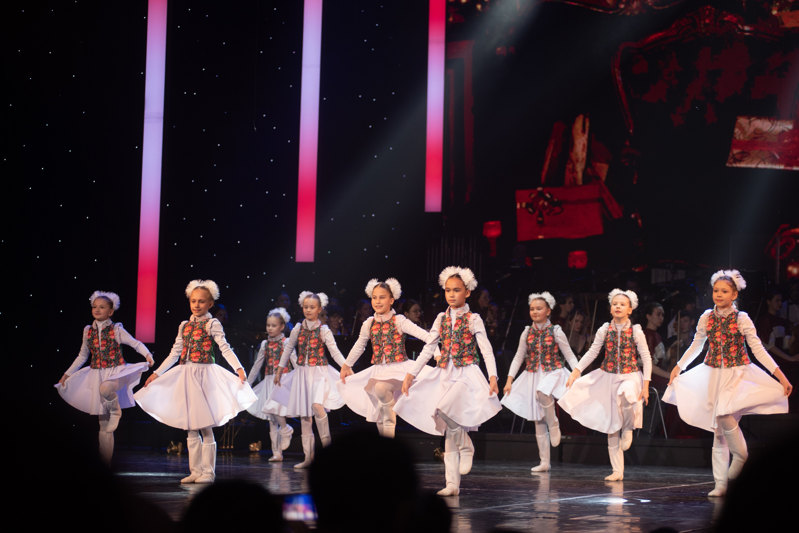 Отчетный концерт ДШИ «Гармония» «Зимняя гармония». Фотограф новорожденных, семейный детский в Тюмени Татьяна Морозова