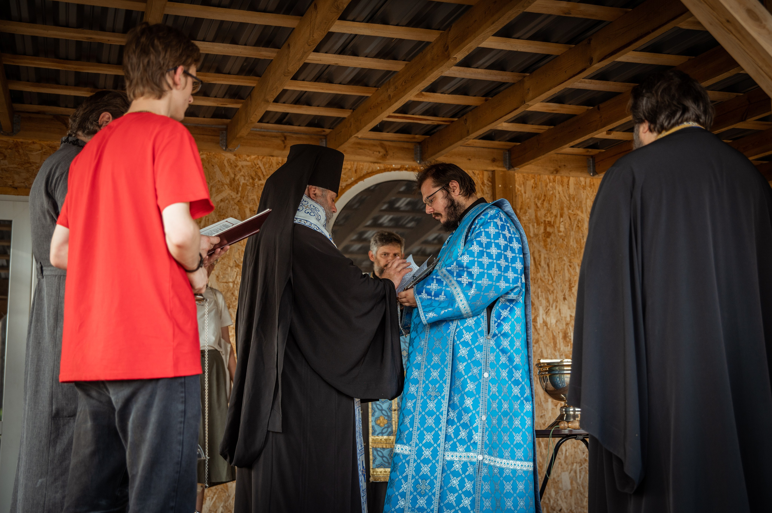 Освещение купола в храме Казанской иконы Божьей Матери х. Закутский. Церковный, семейный и репортажный фотограф Волгоград, Волжский