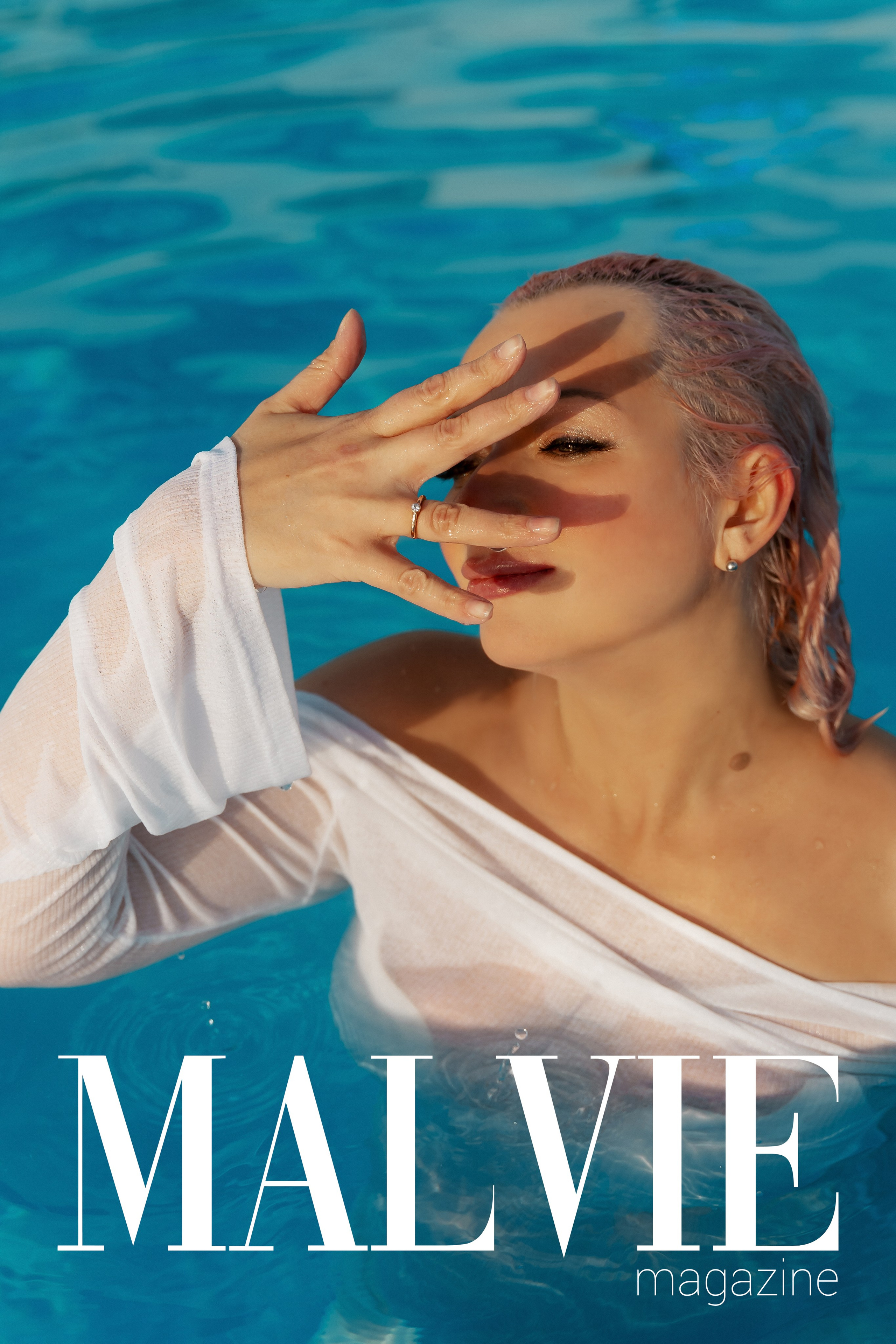 MALVIE Magazine Azure Dreams. Фотограф Ким Наталья в Красноярске