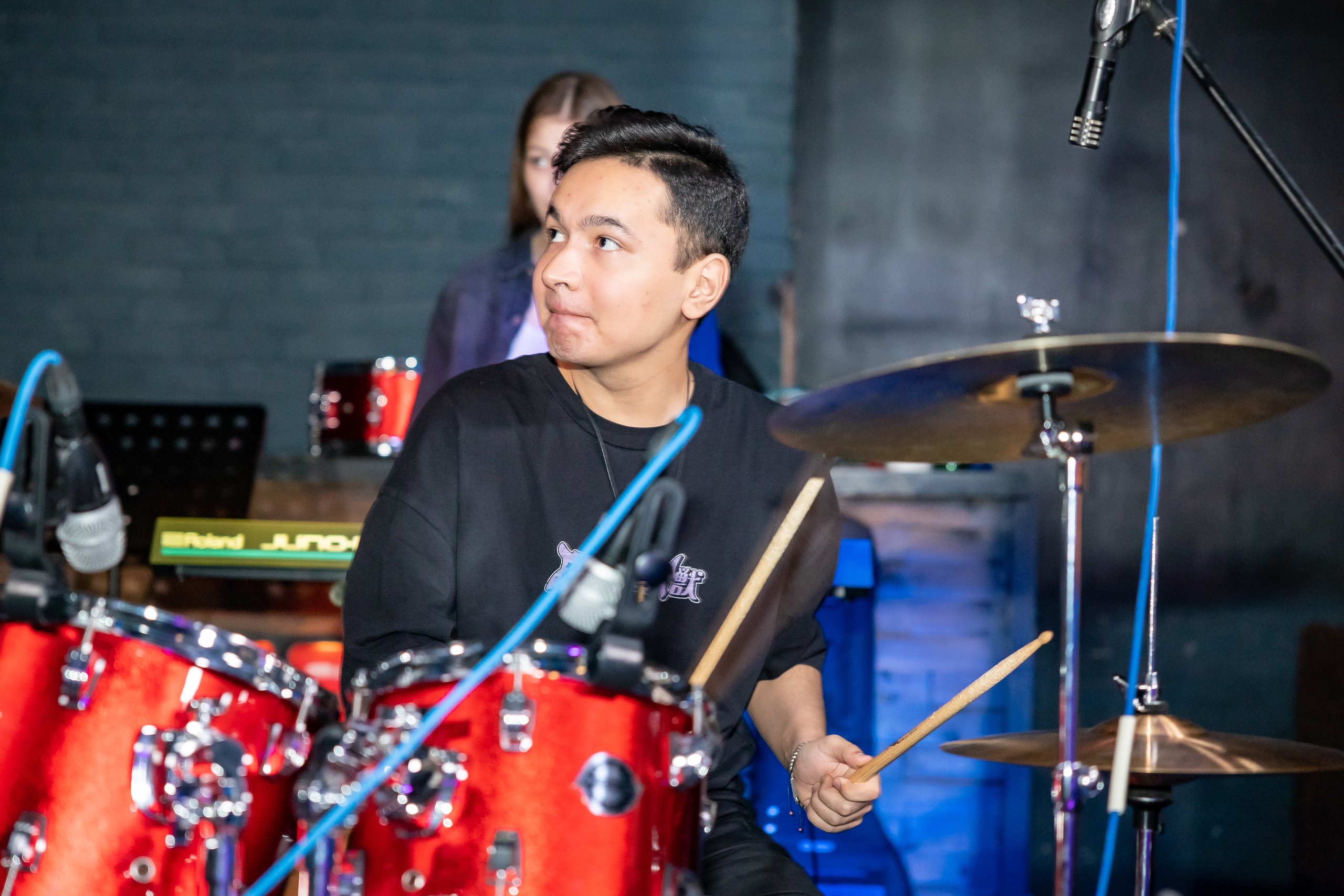 Концерт «Не Школа Барабанов» в Клубе «SOVA». Фотограф Владимир Охрименко