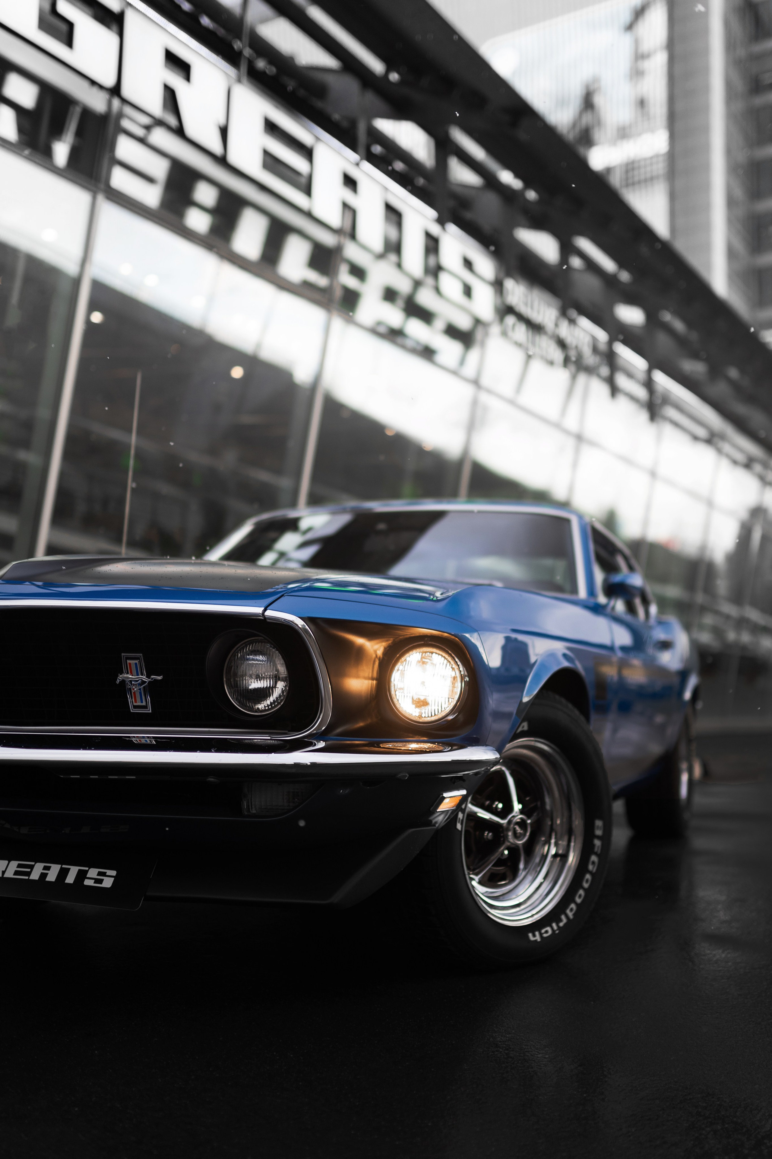 Ford Mustang 1969 года. Автомобильный фотограф Светлана Усова