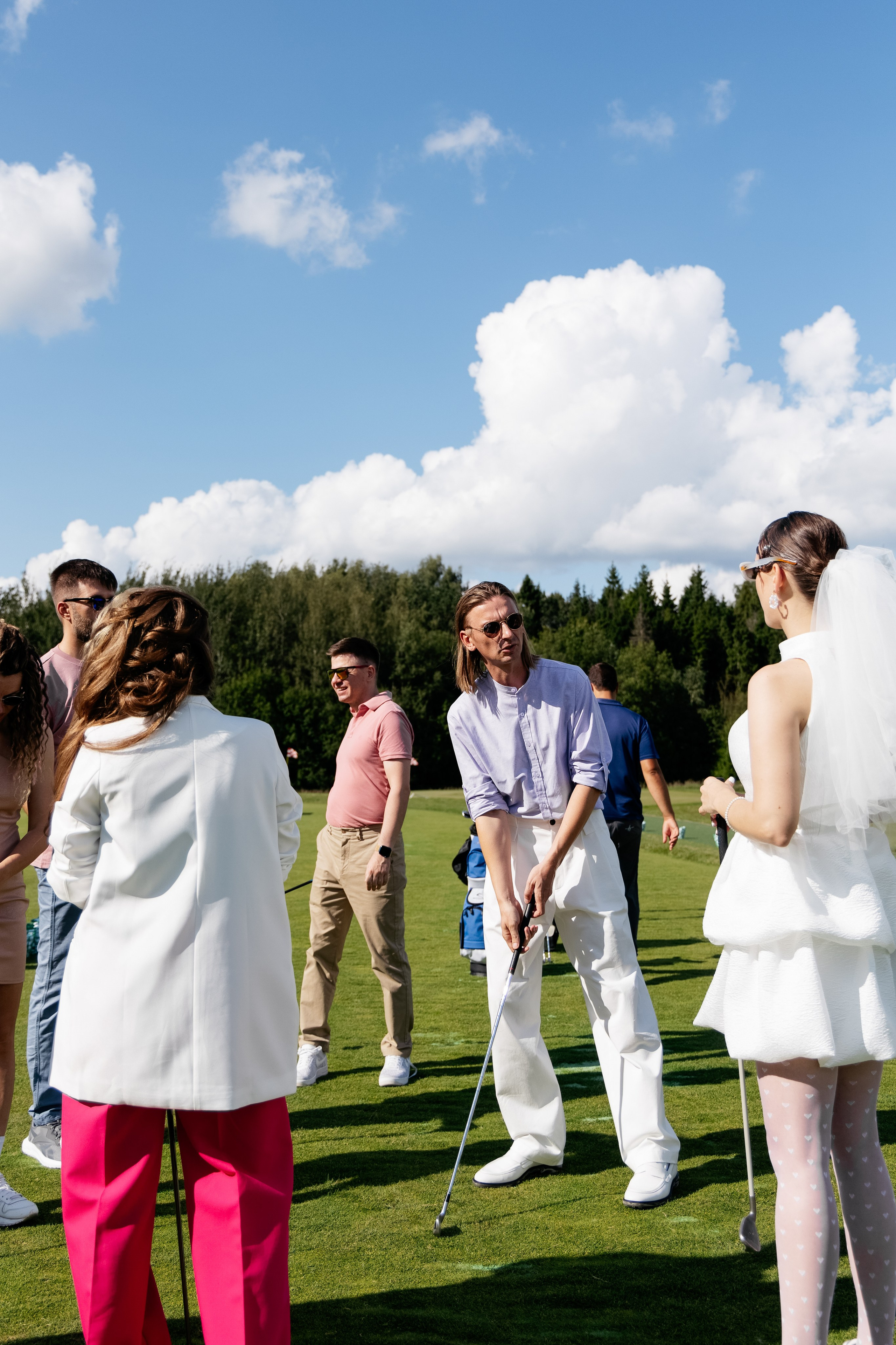 Целеево. Игра в гольф. Фотограф в Москве Анастасия Курлович