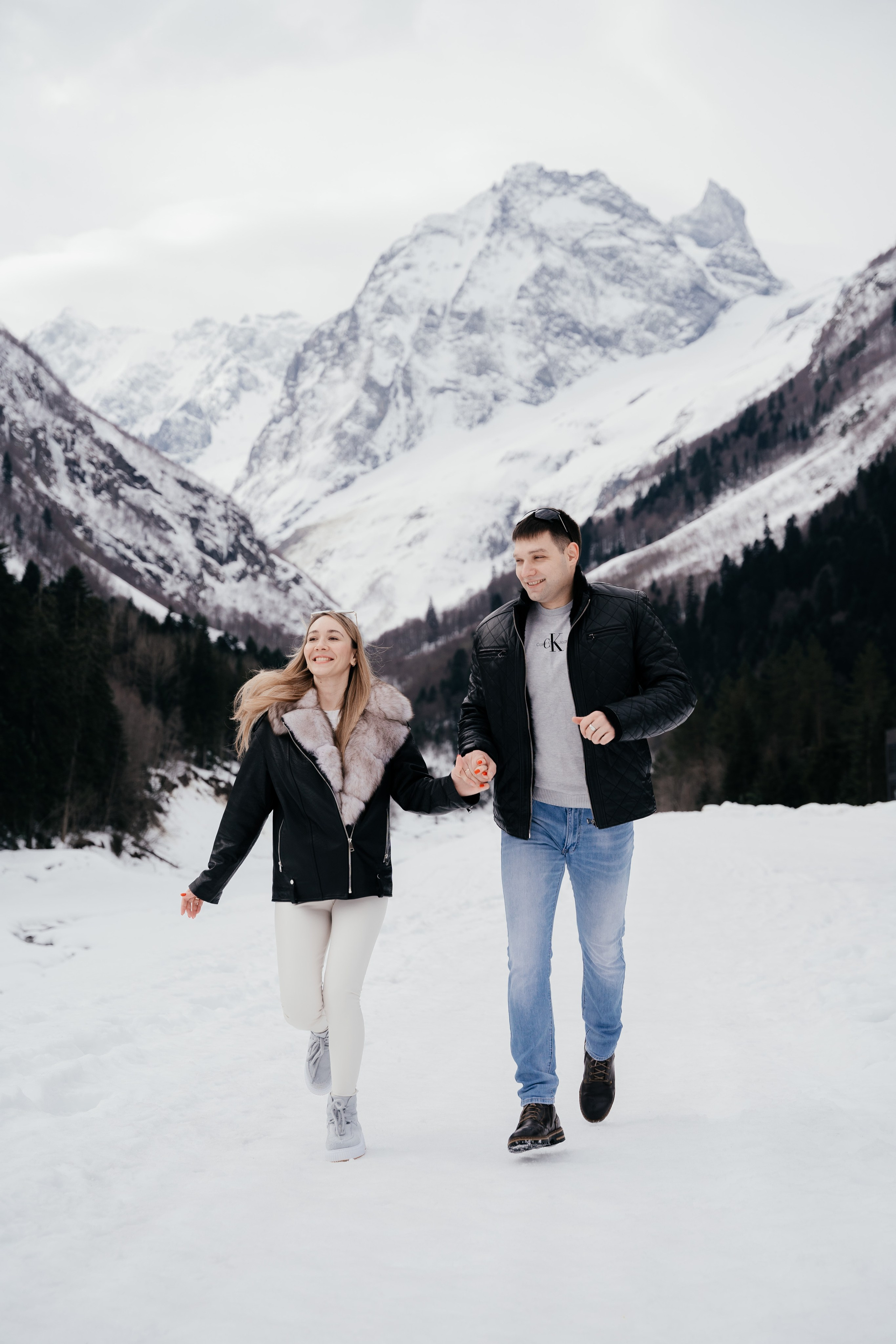 Съёмки в горах. Фотограф Диана Семенова