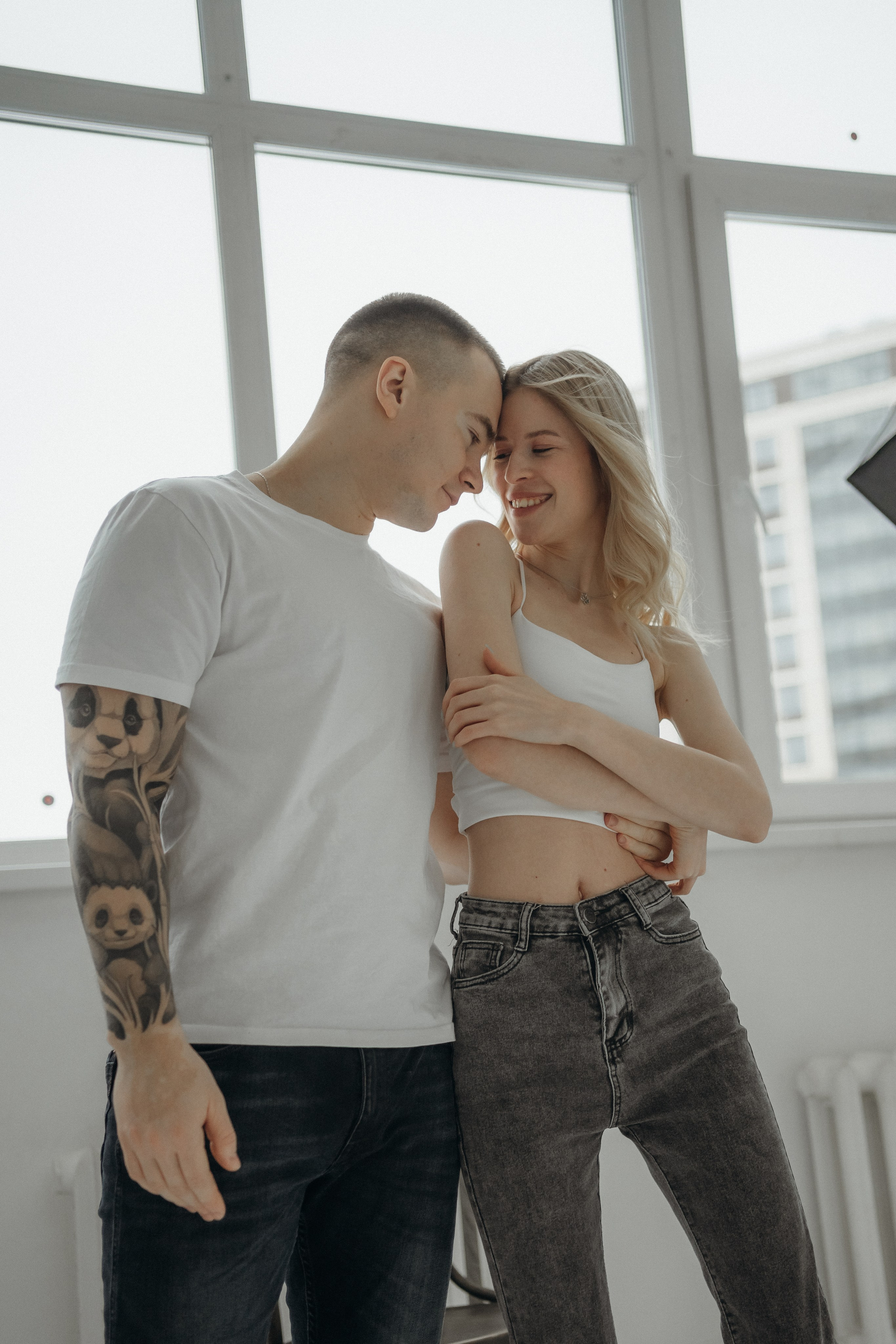 Парная фотосессия в студии в Архангельске. Портретный и свадебный фотограф в Архангельске Елизавета Стрекаловская