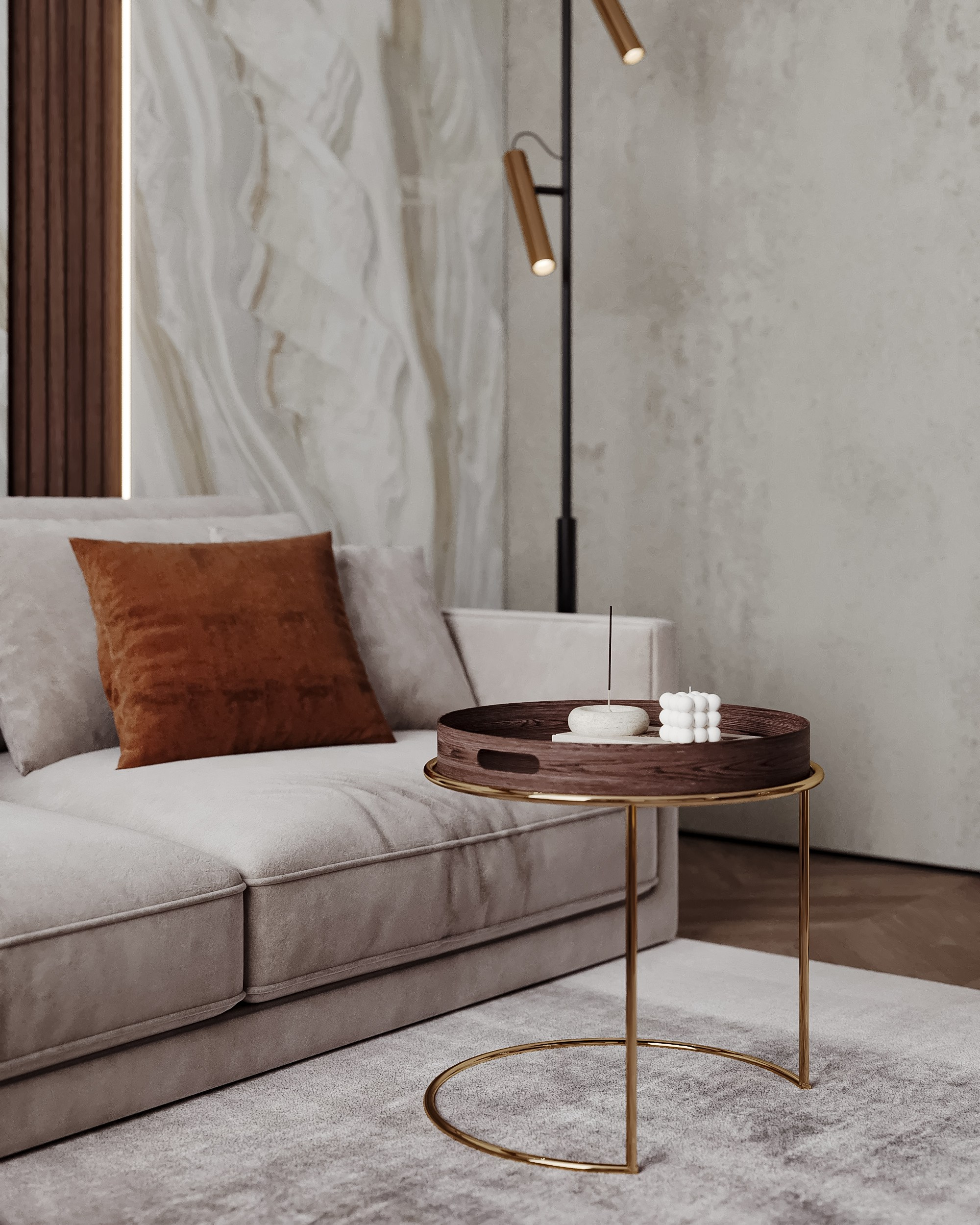 ЖК Хендлайнер 103 м². 3Д-Визуализация Наталья Макогонова