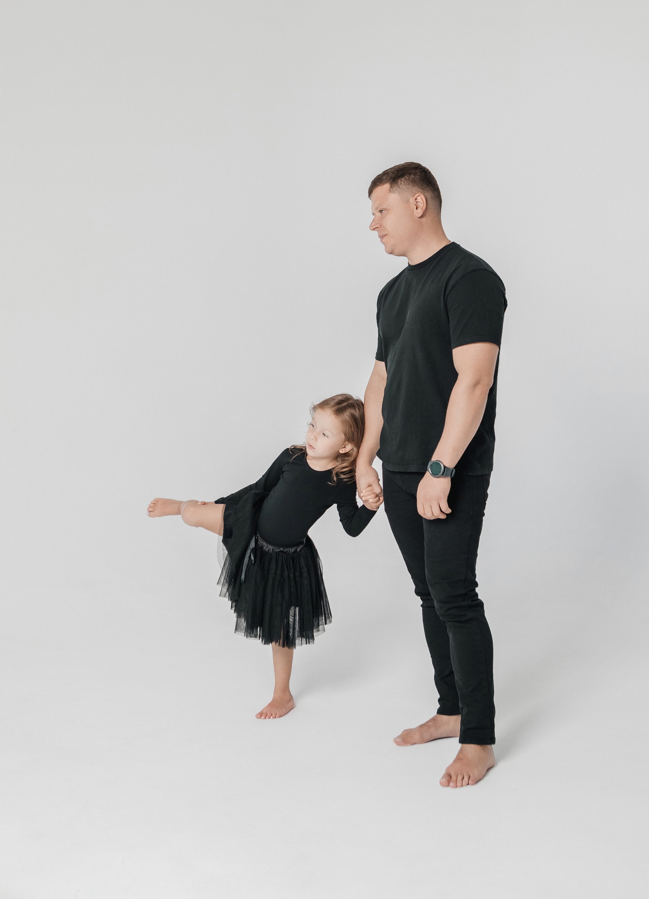 Семейная фотосессия в фотостудии. Свадебный и семейный фотограф Ибрагимова Мария из Екатеринбурга