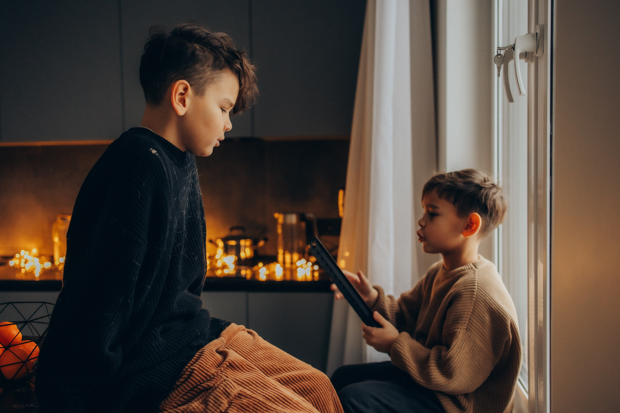 Руслан, Тимур и Луна. Семейный фотограф Москва