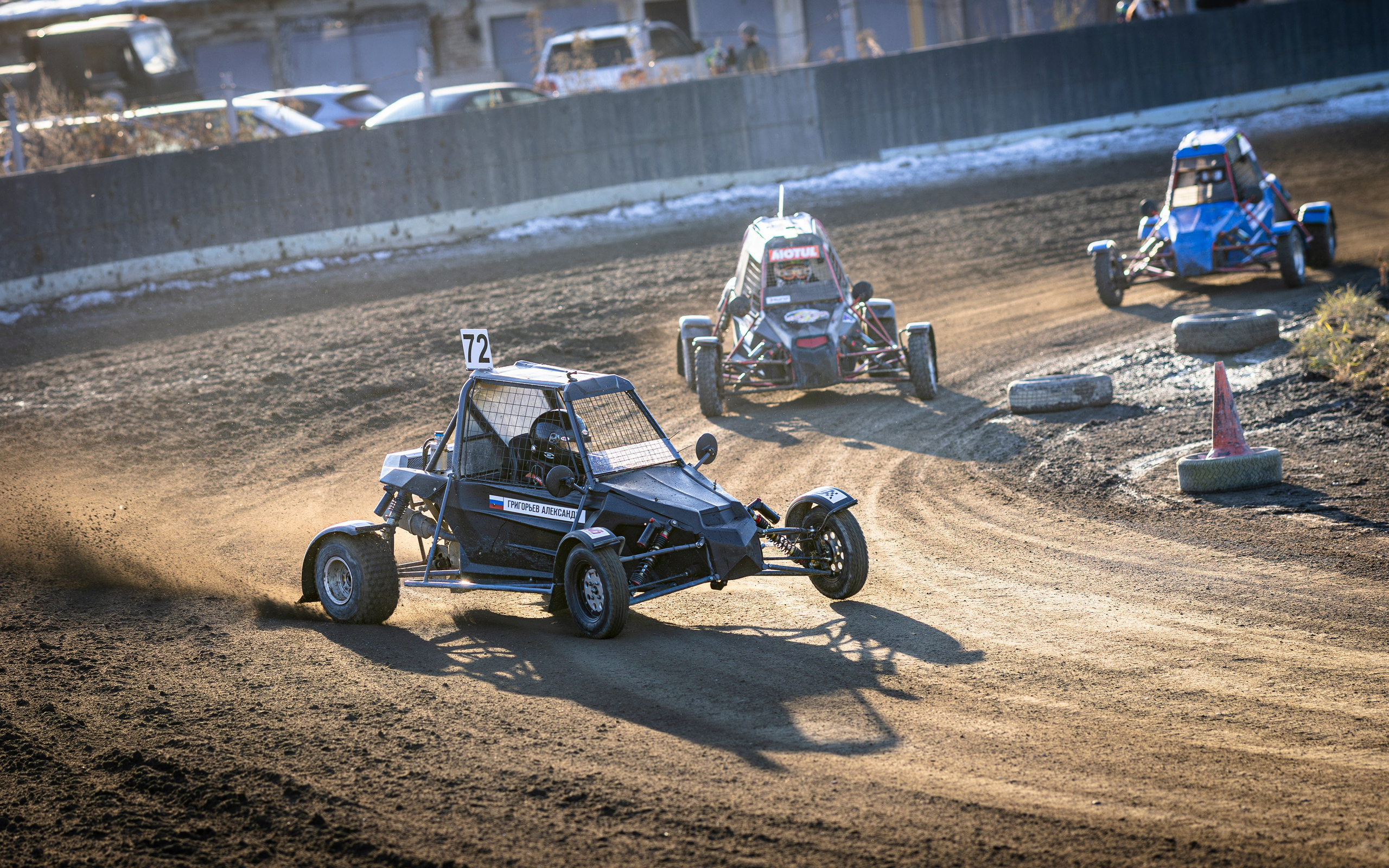 Автогонки на гаревой дорожке. Bertran Ordo